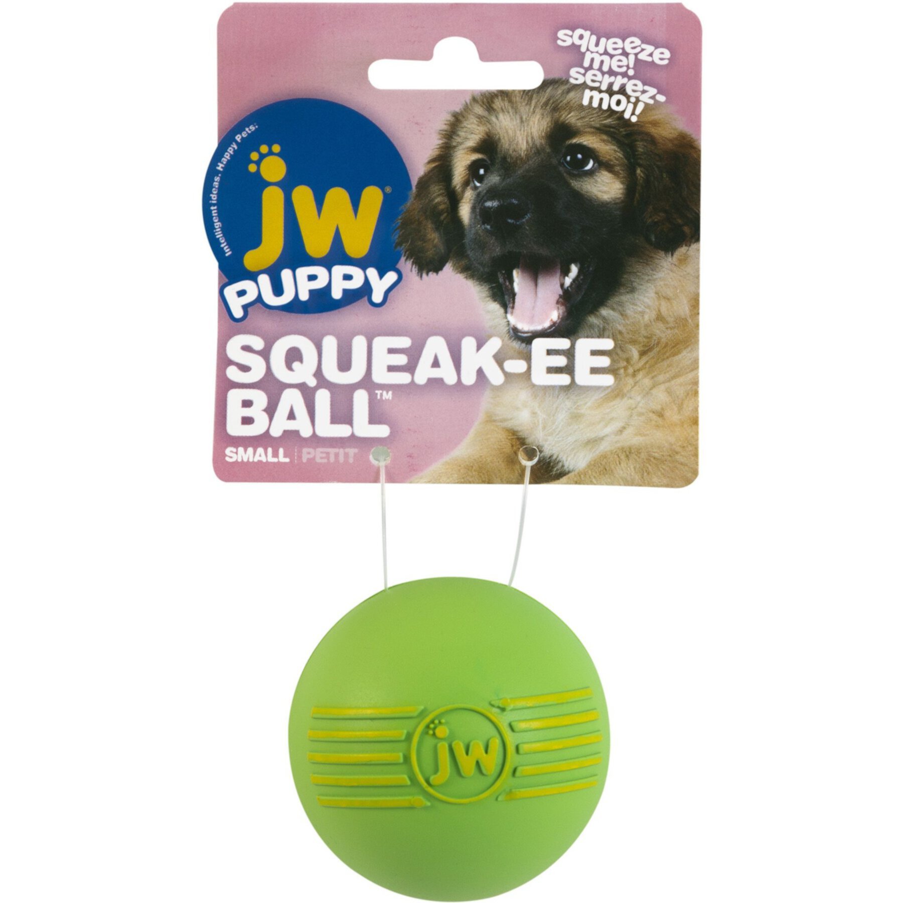 JW Pet iSqueak Ball Dog Toy, Color Varies JW Pet