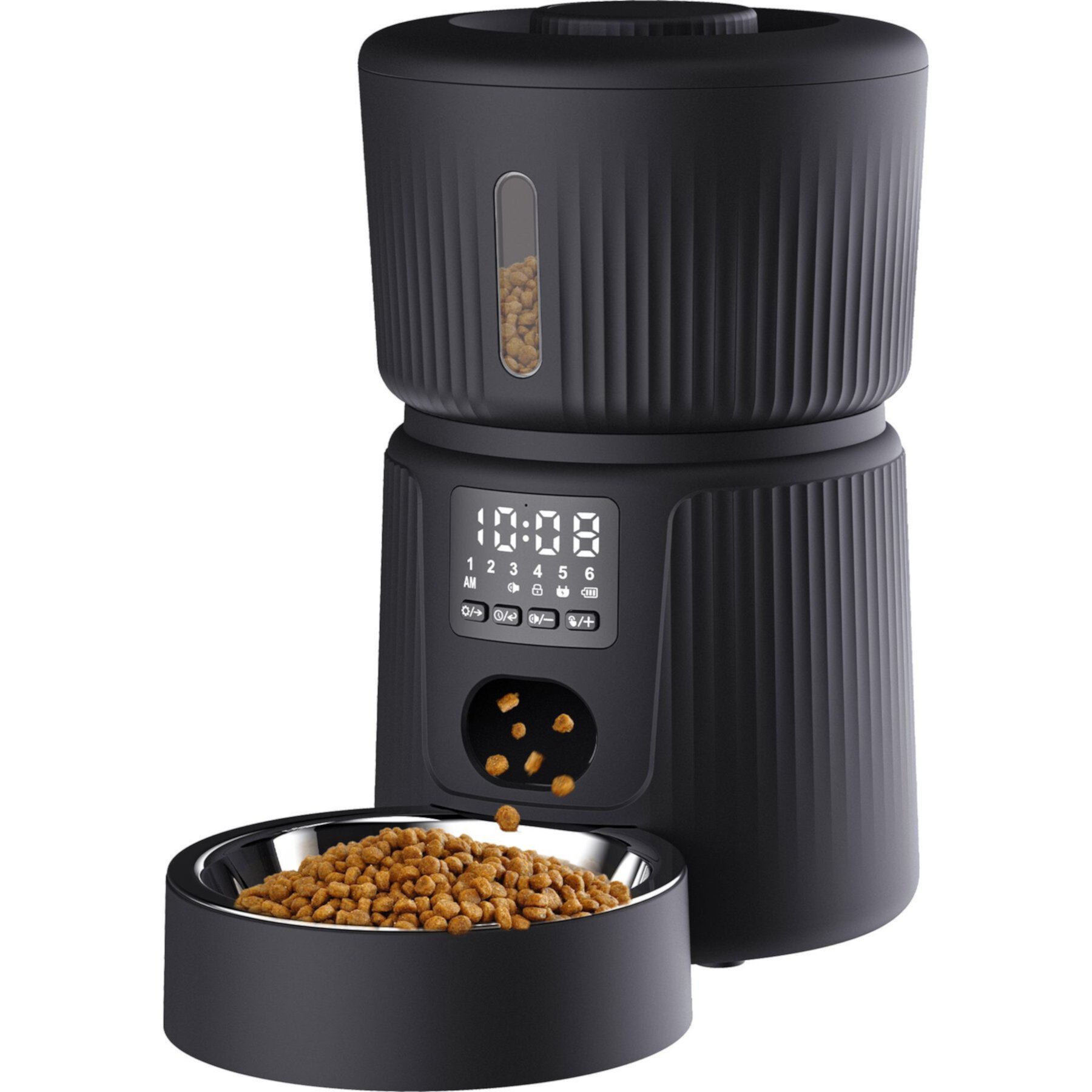 PATPET PF03 3L Timed Automatic with Freshness Preservation Cat & Dog Feeder, Medium Patpet