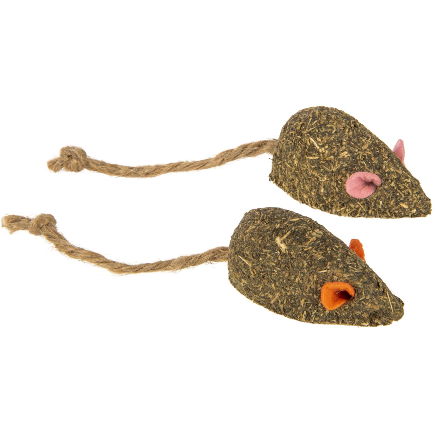 SmartyKat Instincts Mouser Mayhem HappyNip Silvervine & Catnip Compressed Cat Toy, 2-pack Smartykat