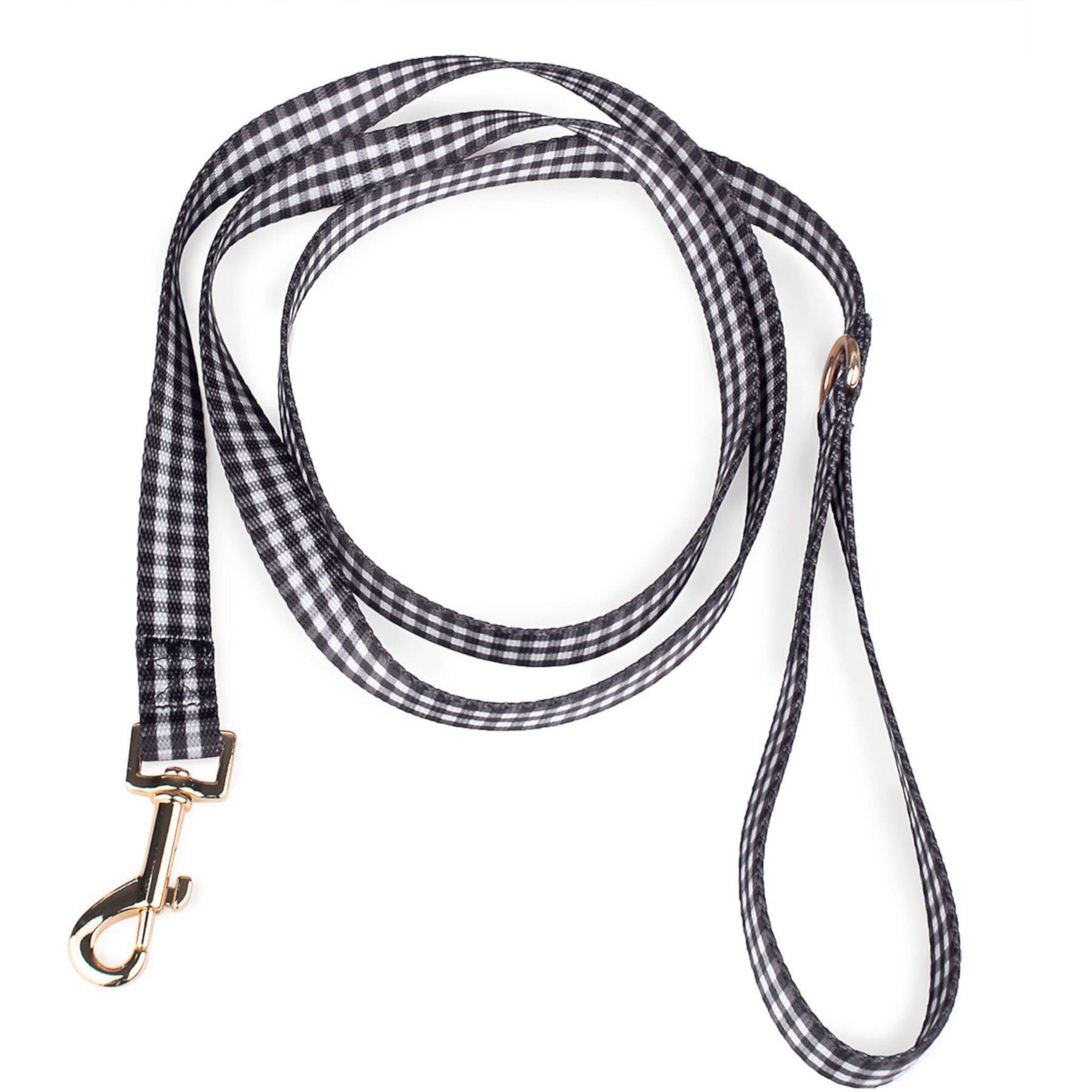 Boulevard Gingham Dog Leash Boulevard