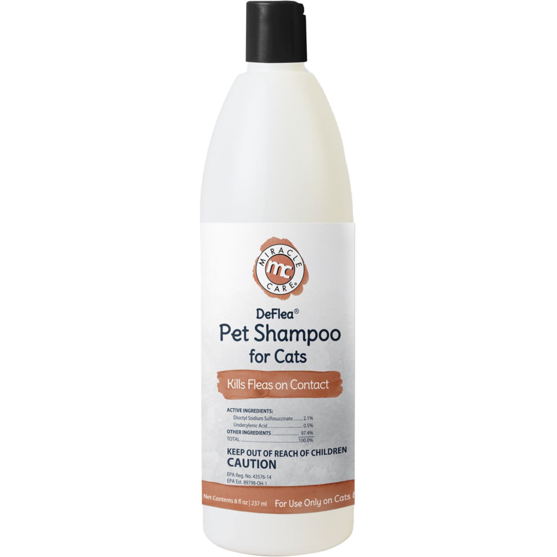 Miracle Care De Flea Shampoo for Cats Miracle Care