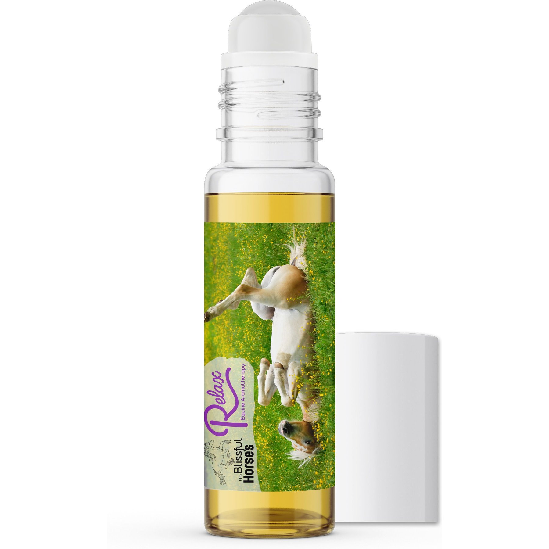 The Blissful Dog Relax Aromatherapy Horse Roll-On, 0.45-fl oz bottle The Blissful Dog