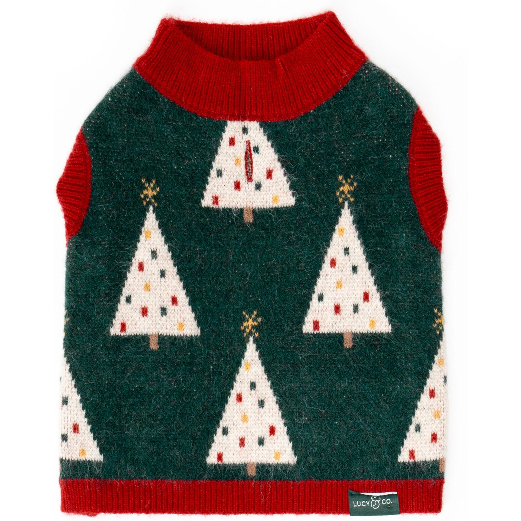 Lucy & Co. The Oh, Christmas Tree Dog Sweater Lucy & Co.