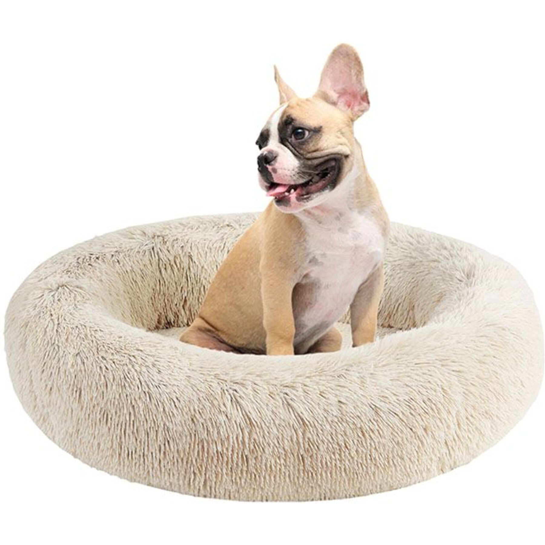 Friends Forever Serena Calming Oval Cuddler Bolster with Memory Foam Dog & Cat Bed Friends Forever