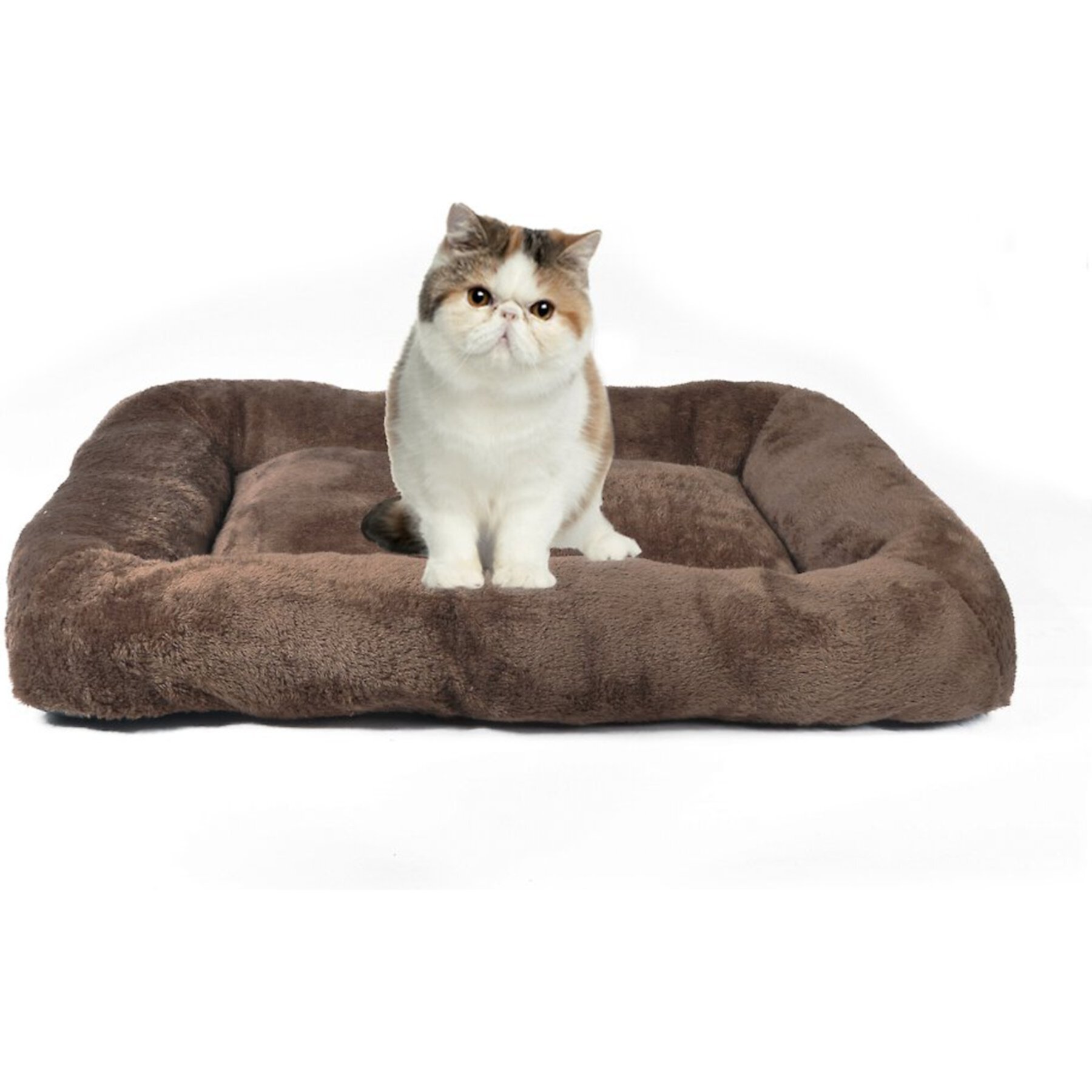 HappyCare Textiles Sleeping Cloud Bolster Cat & Dog Bed Happycare Textiles