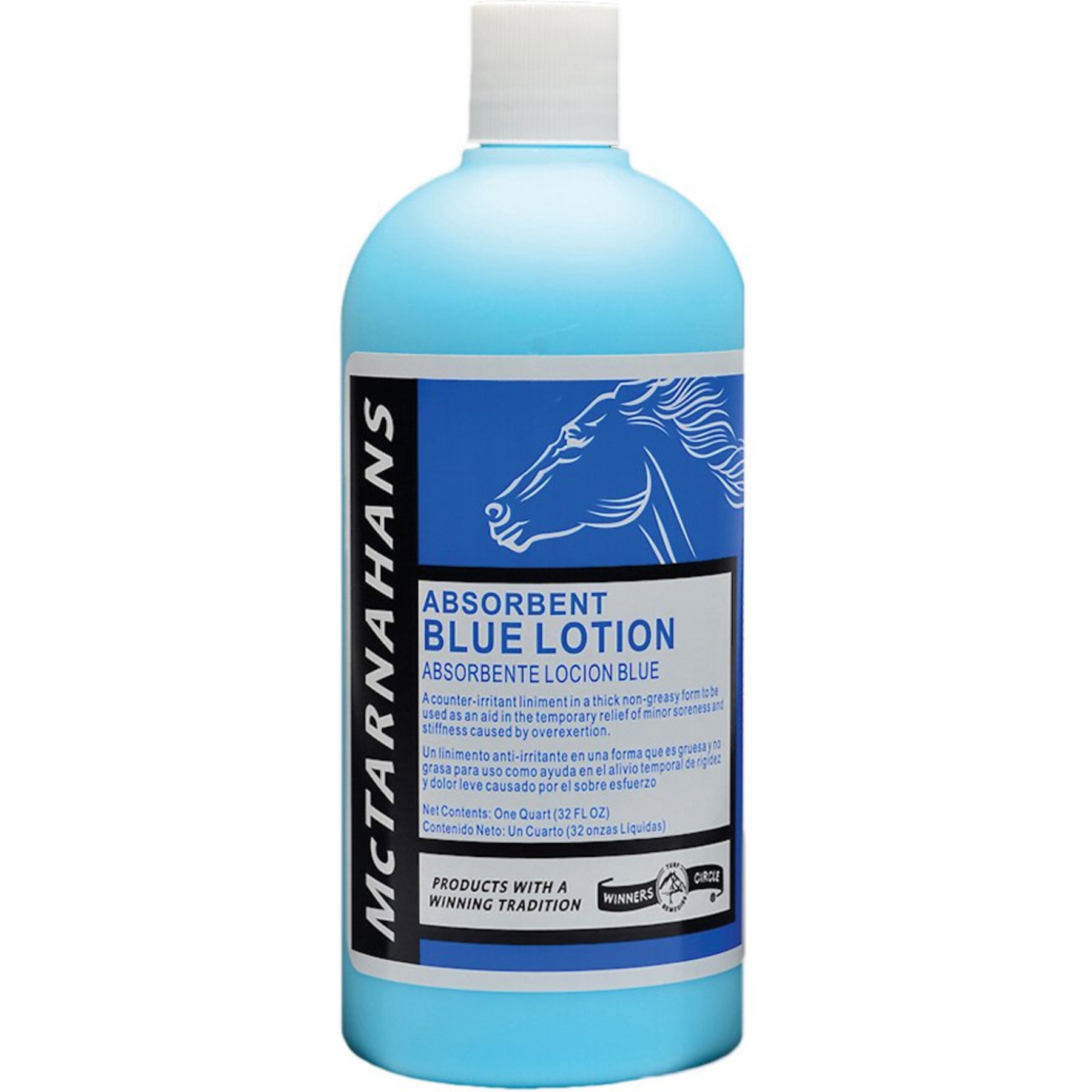 McTarnahans Absorbent Blue Lotion Horse Liniment Lotion McTarnahans