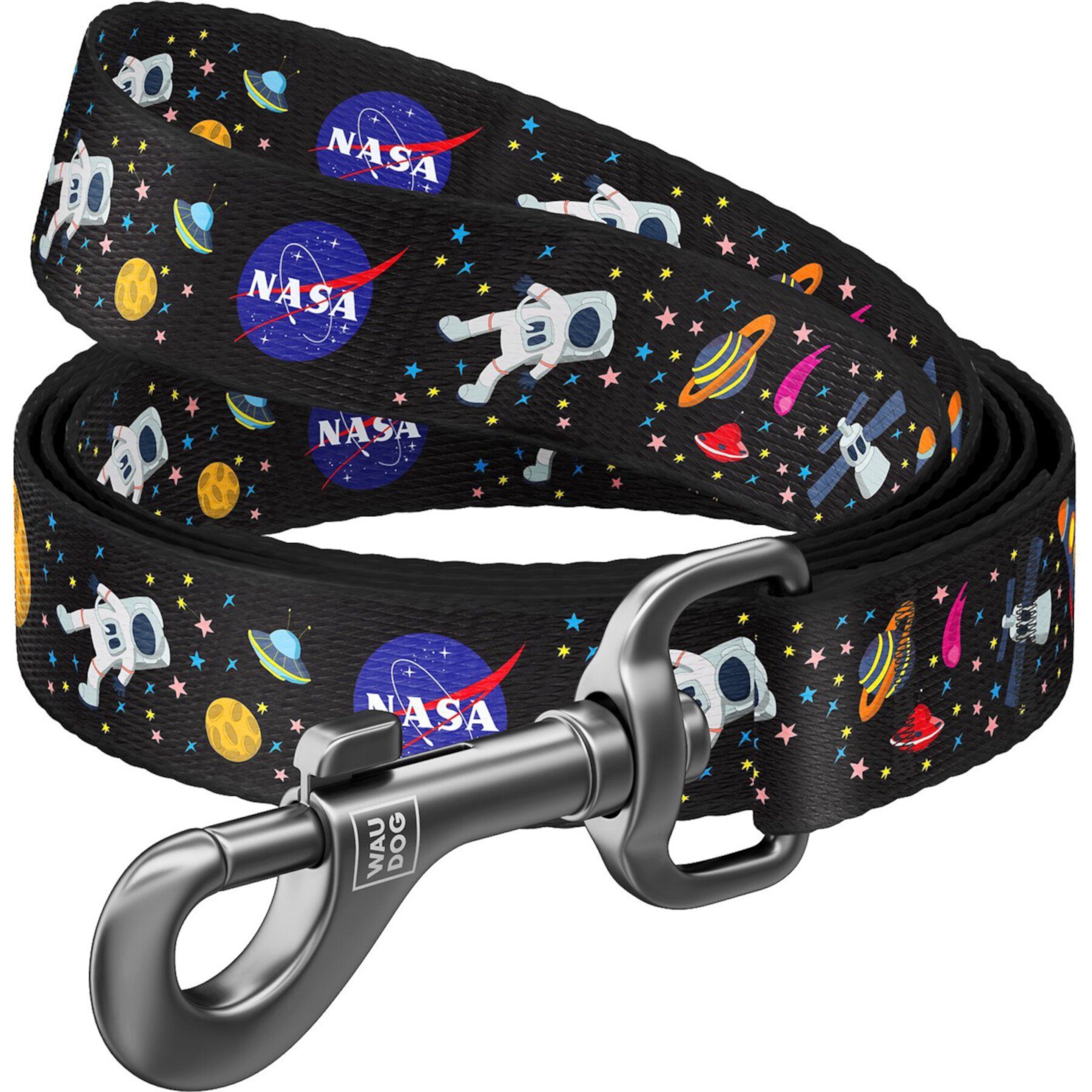 WAUDOG NASA Nylon Standard Dog Leash Waudog