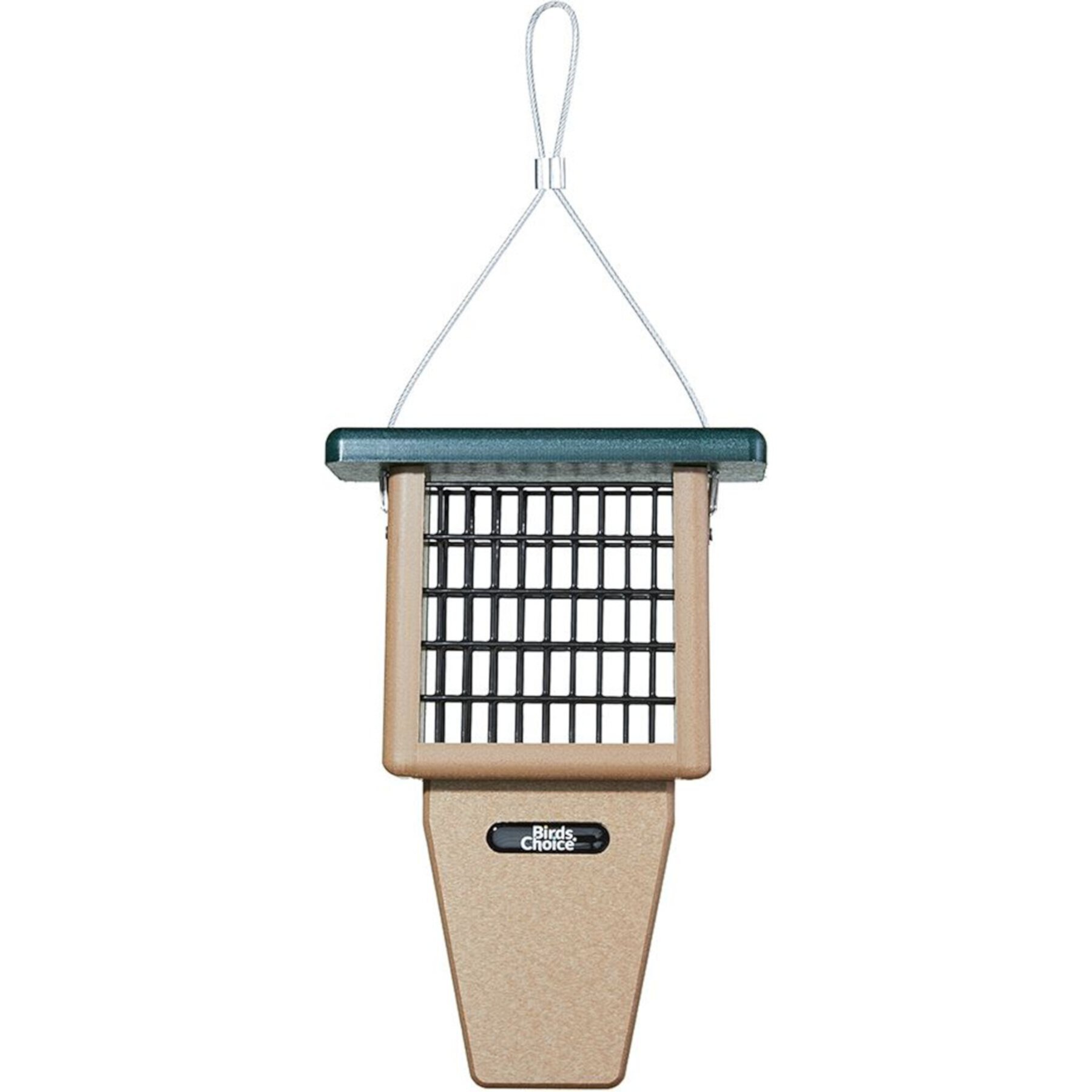 Birds Choice Single Cake Tail Prop Bird Feeder, Small Birds Choice