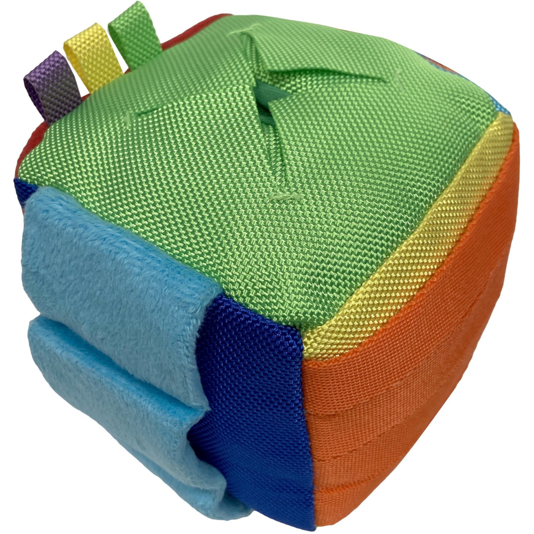 fouFIT Hide 'n Seek Cube Dog Toys, Multicolor, 1 count fouFIT