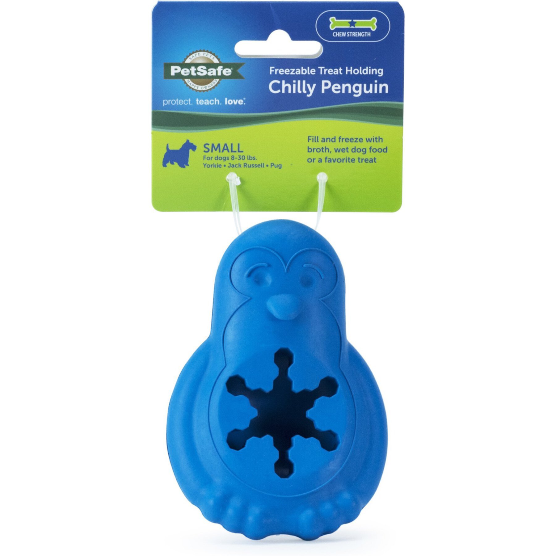 PetSafe Chilly Penguin Freezable Treat Holding Dog Toy PetSafe