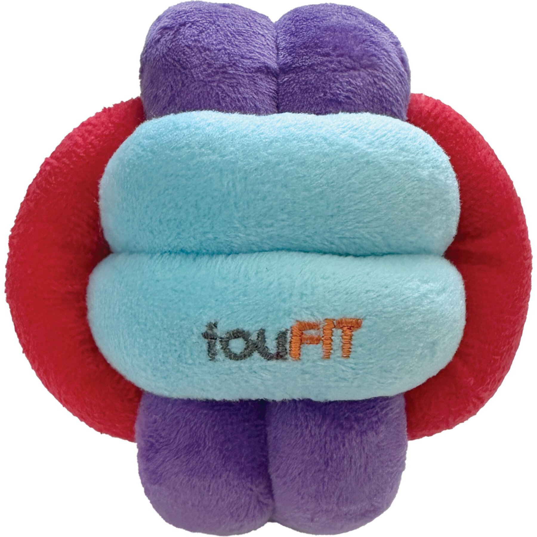 fouFIT Hide 'n Seek Knotted Snuffle Ball Dog Toy fouFIT