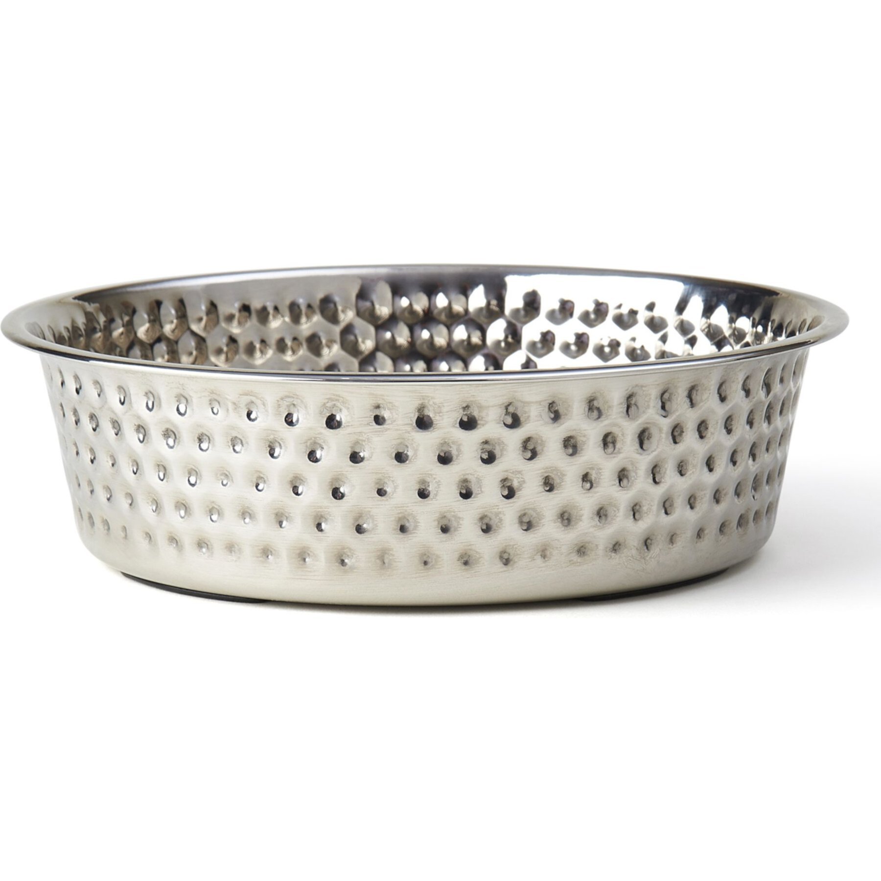 PetRageous Designs Crete Hammered Stainless Steel Dog & Cat Bowl Petrageous Designs