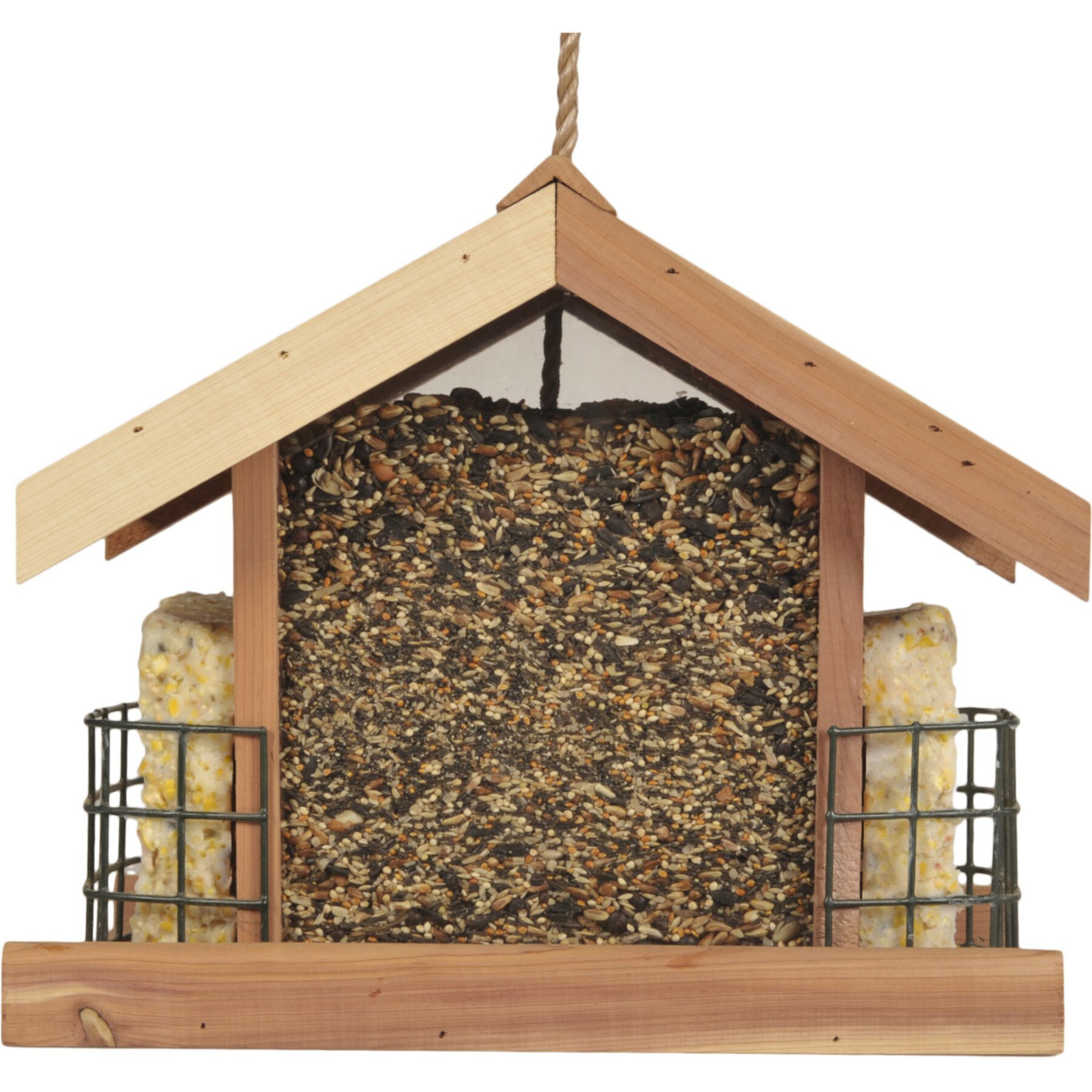 Perky-Pet Deluxe Chalet Cedar Bird Feeder Perky-Pet