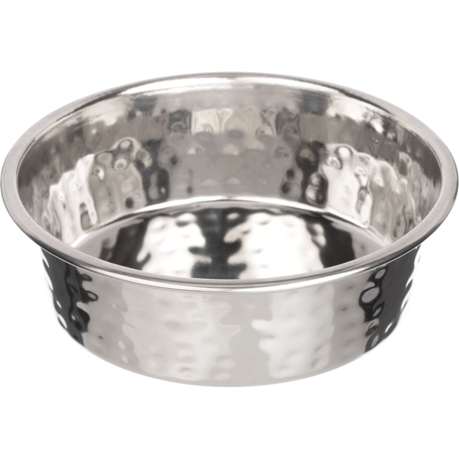 Neater Pets Decorative Hammered Non-Skid Stainless Steel Dog & Cat Bowl Neater Pets