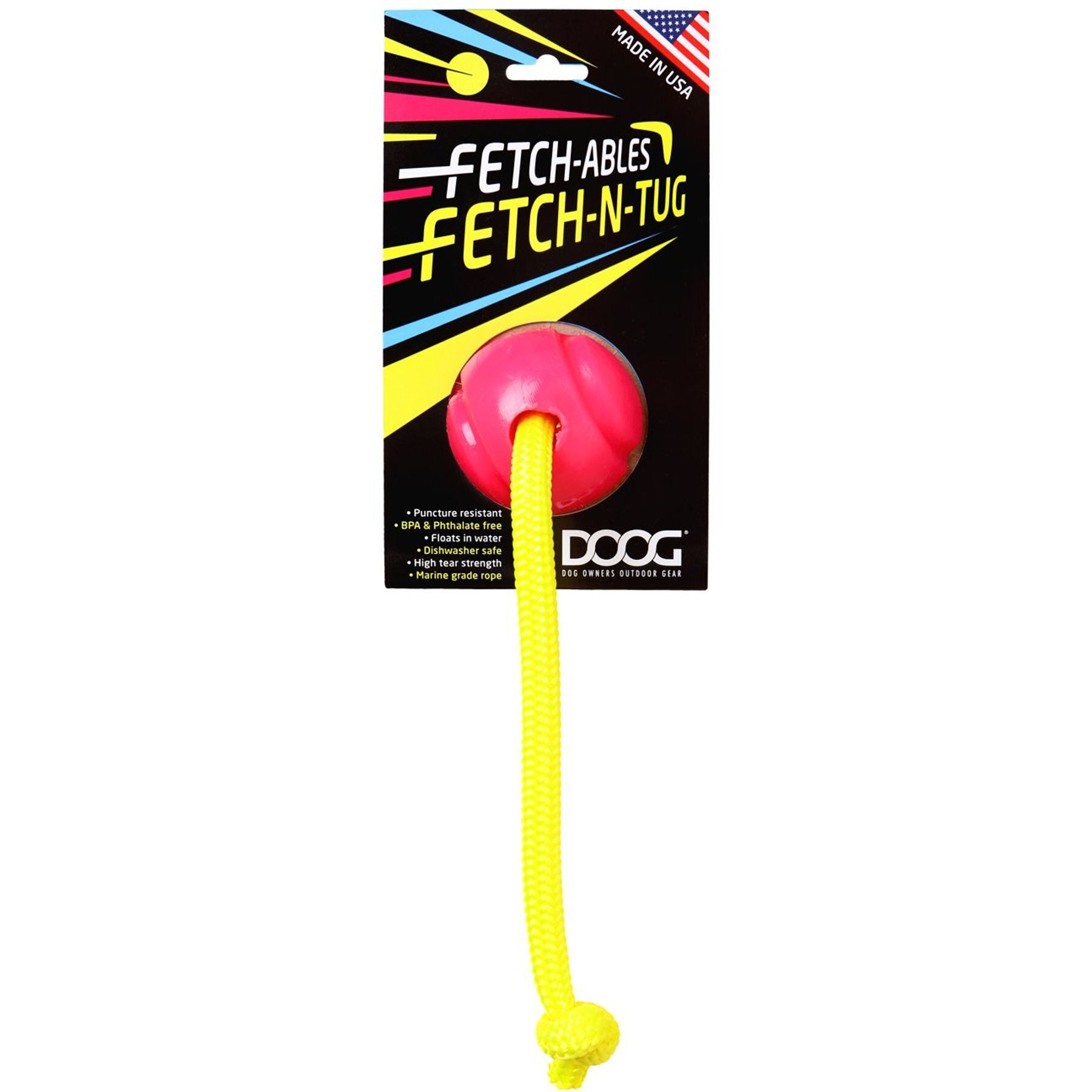 DOOG Fetch-ables Fetch-A-Tug Dog Toy DOOG