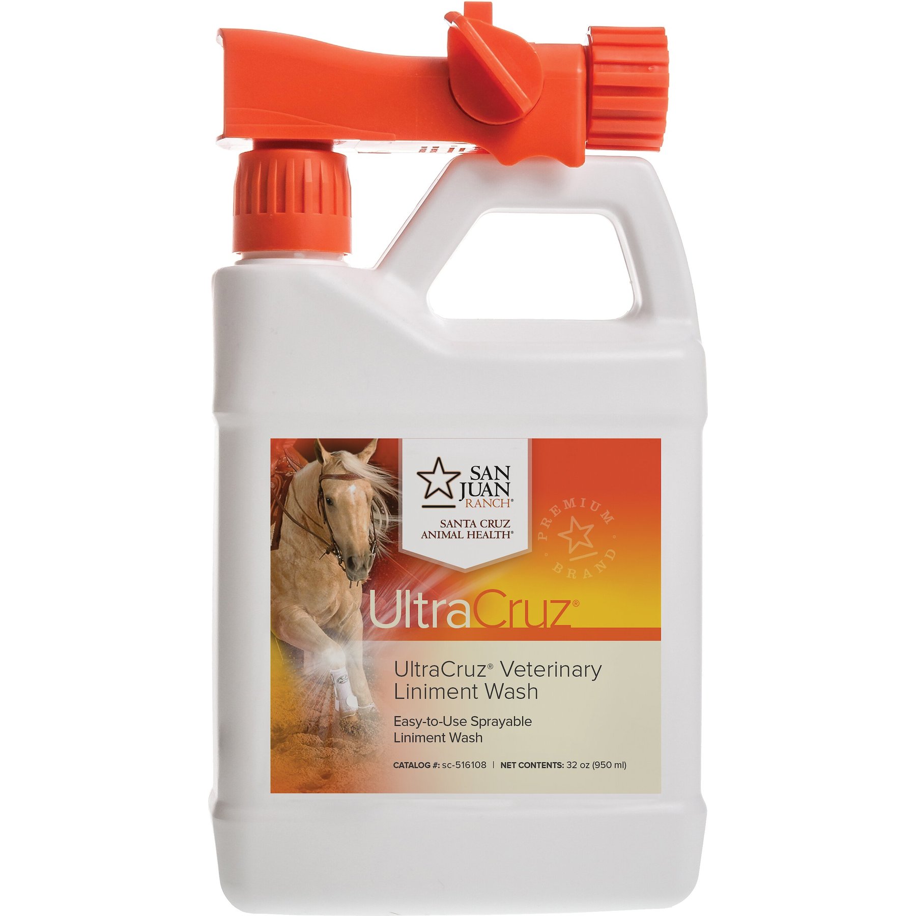 UltraCruz Liniment Horse Wash Spray, 32-fl oz bottle UltraCruz