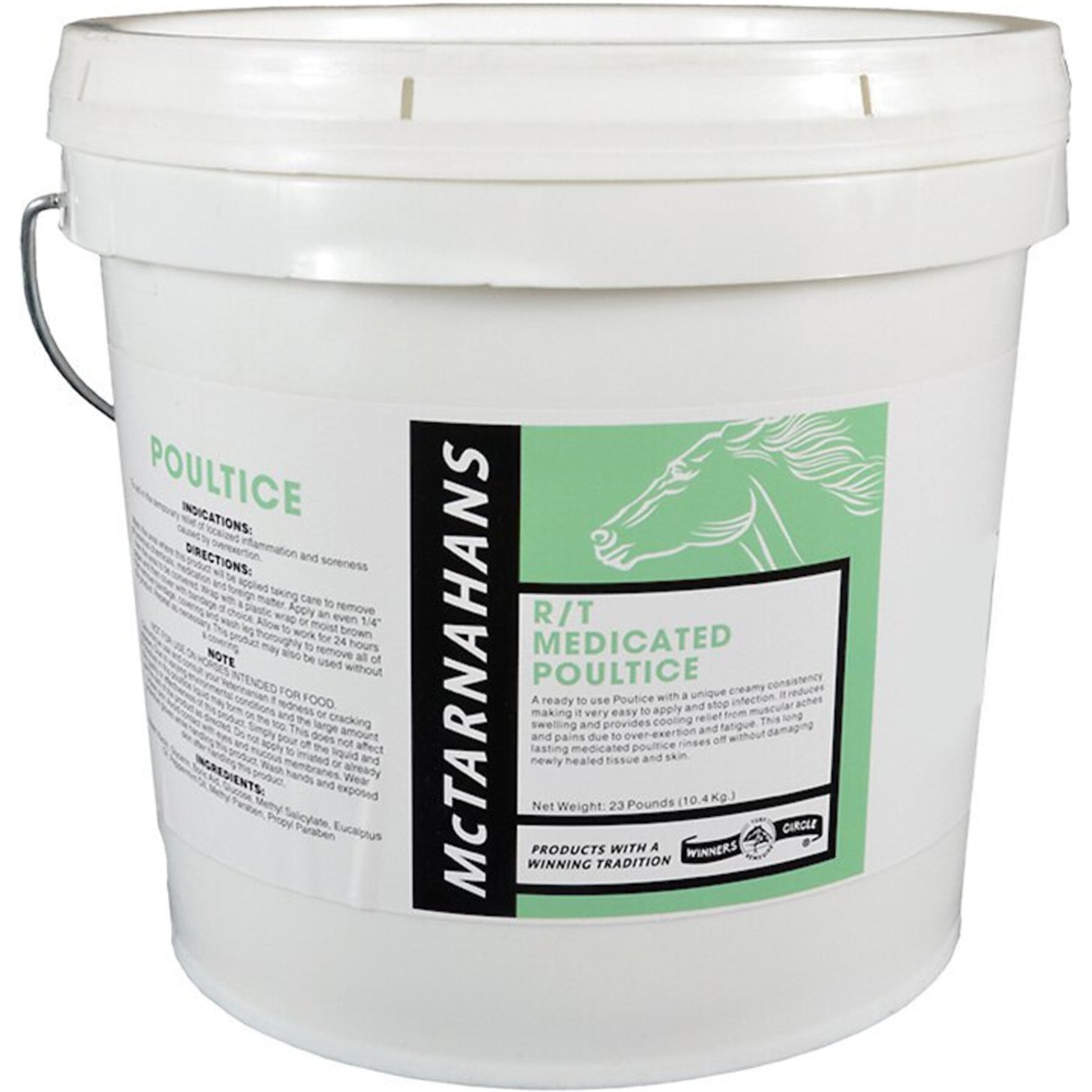 McTarnahans R/T Medicated Horse Poultice, 23-lb bucket McTarnahans