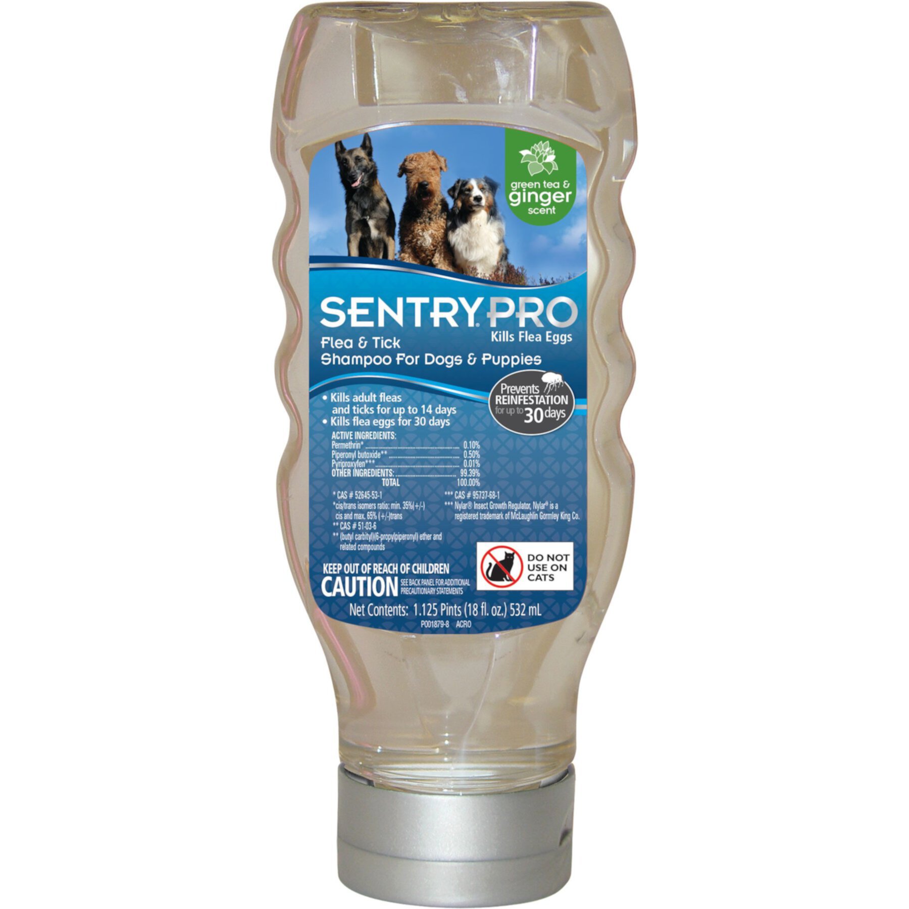 Sentry Pro Flea & Tick Dog Shampoo Sentry