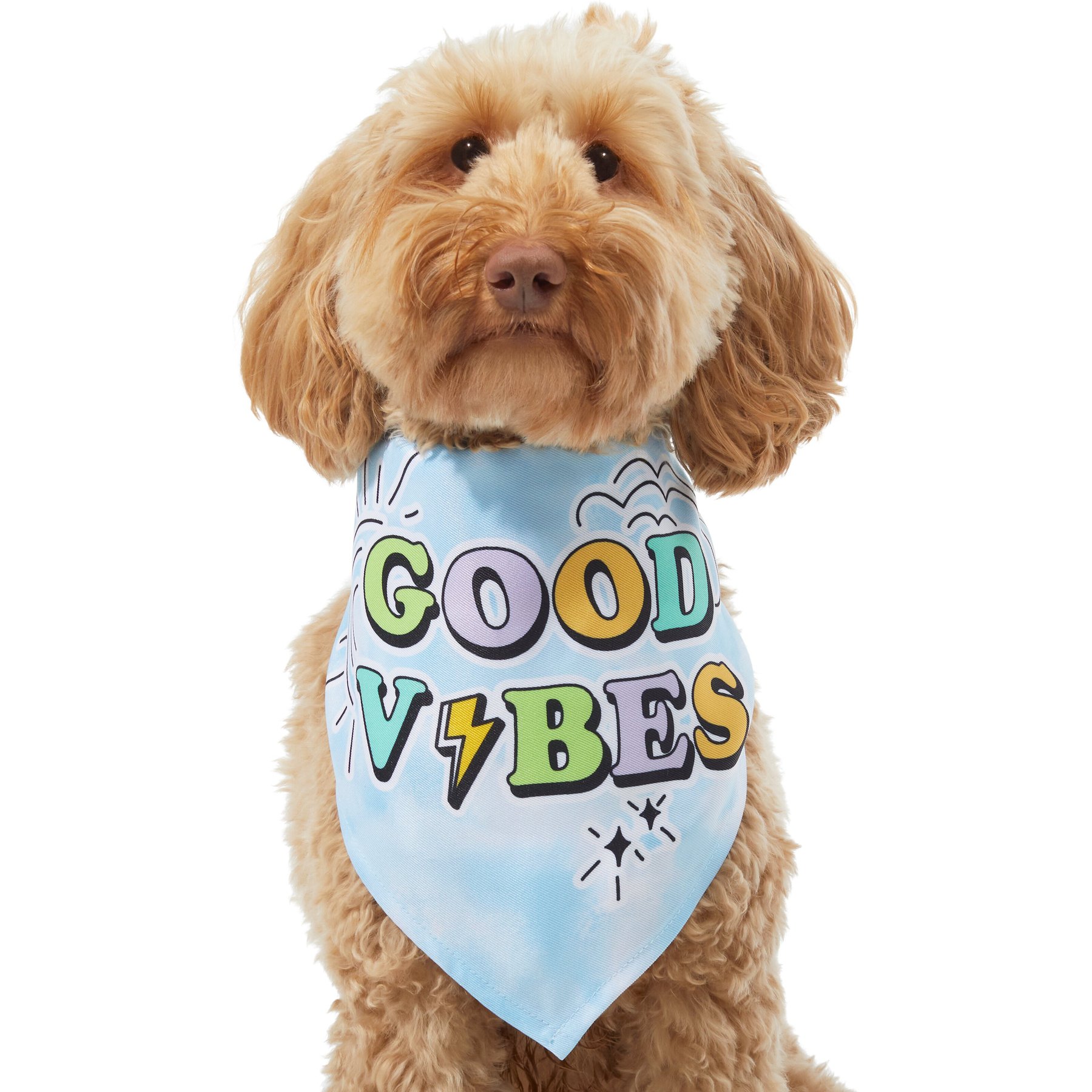 Frisco Good Vibes Dog & Cat Bandana Frisco