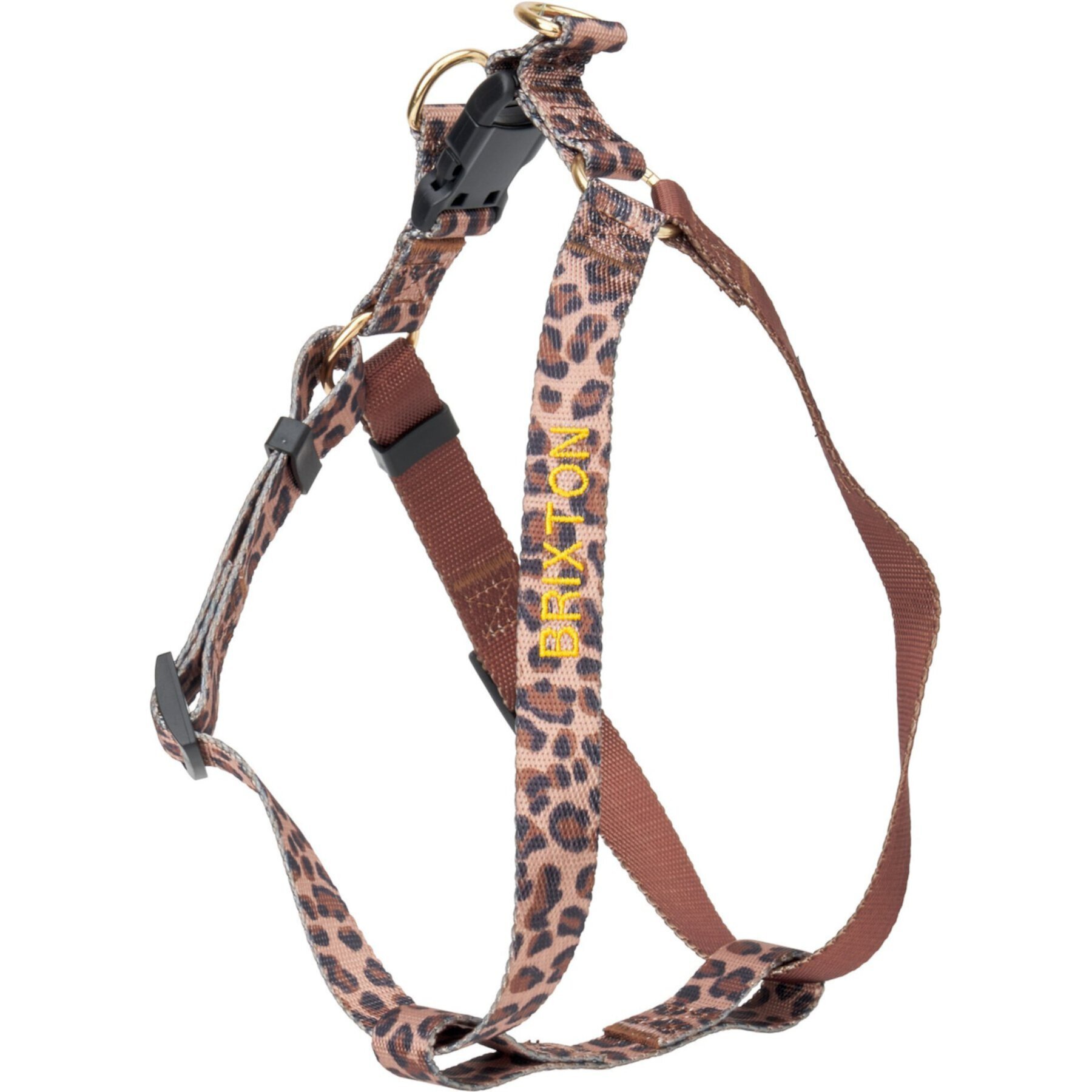 Boulevard Personalized Leopard Dog Harness Boulevard