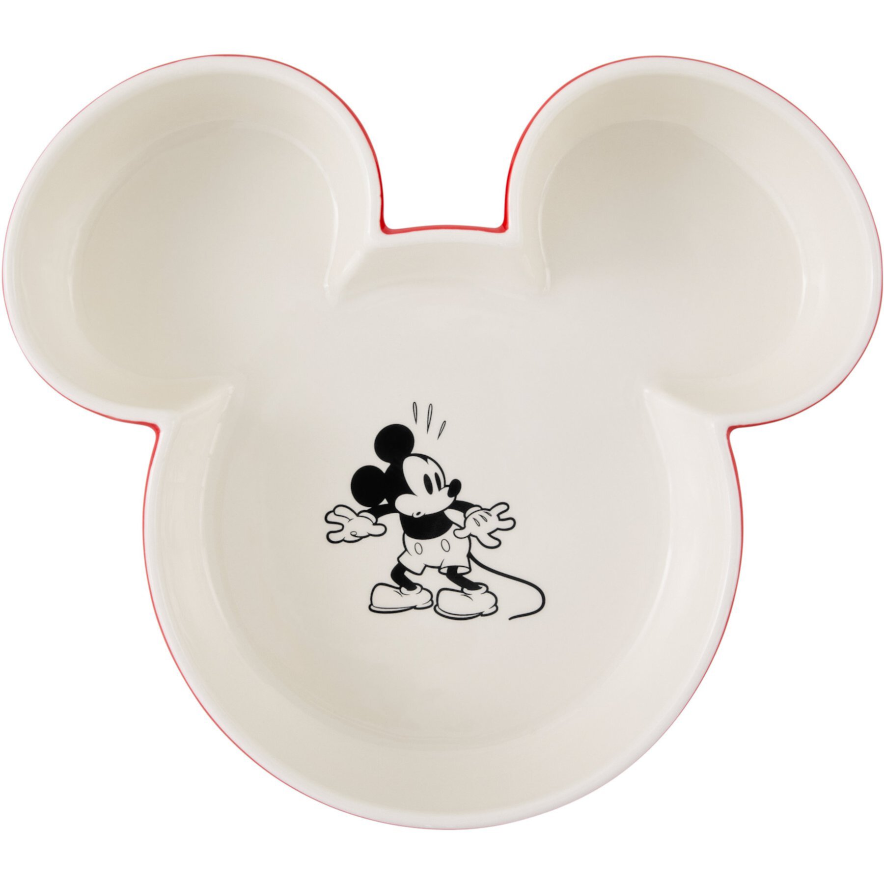 Disney Mickey Mouse Ceramic Dog & Cat Bowl Disney