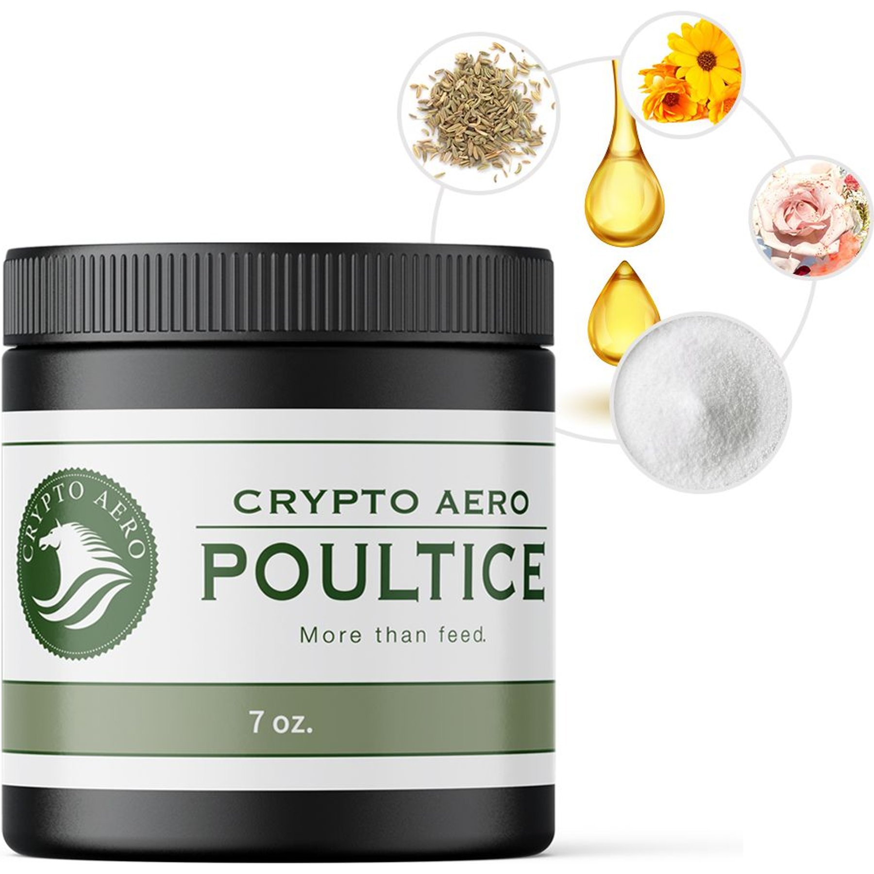 Crypto Aero Horse Poultice, 7-oz bottle Crypto Aero