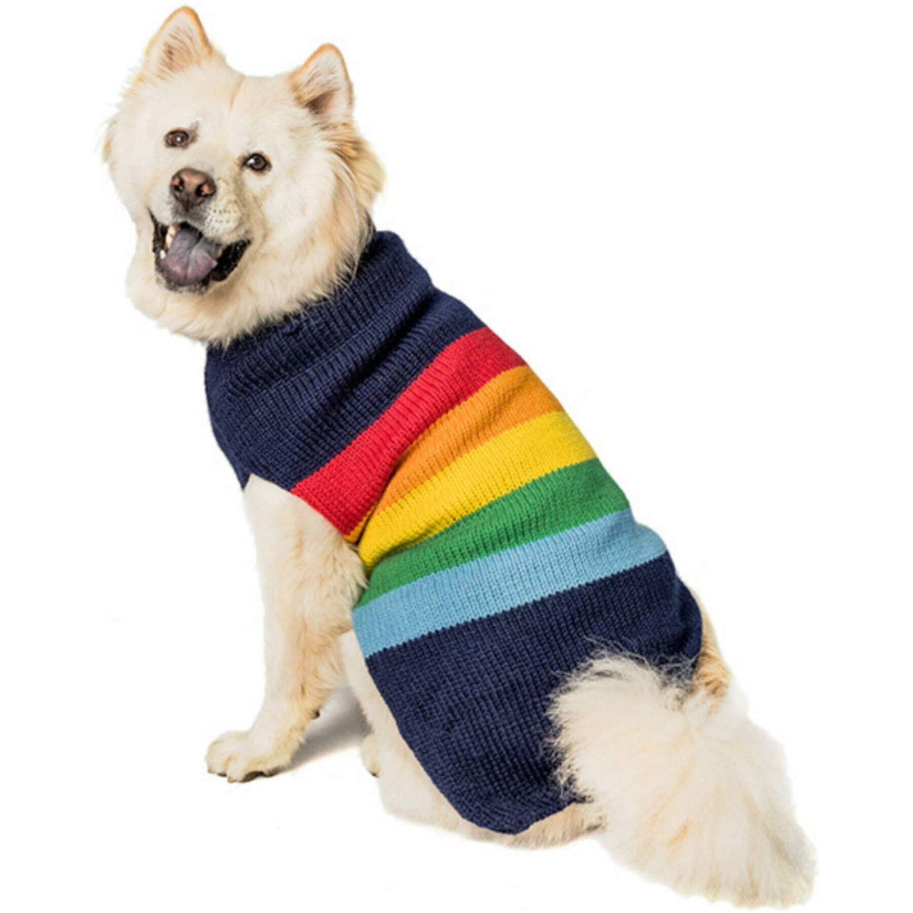 Chilly Dog Good Vibes Alpaca Dog & Cat Sweater Chilly Dog