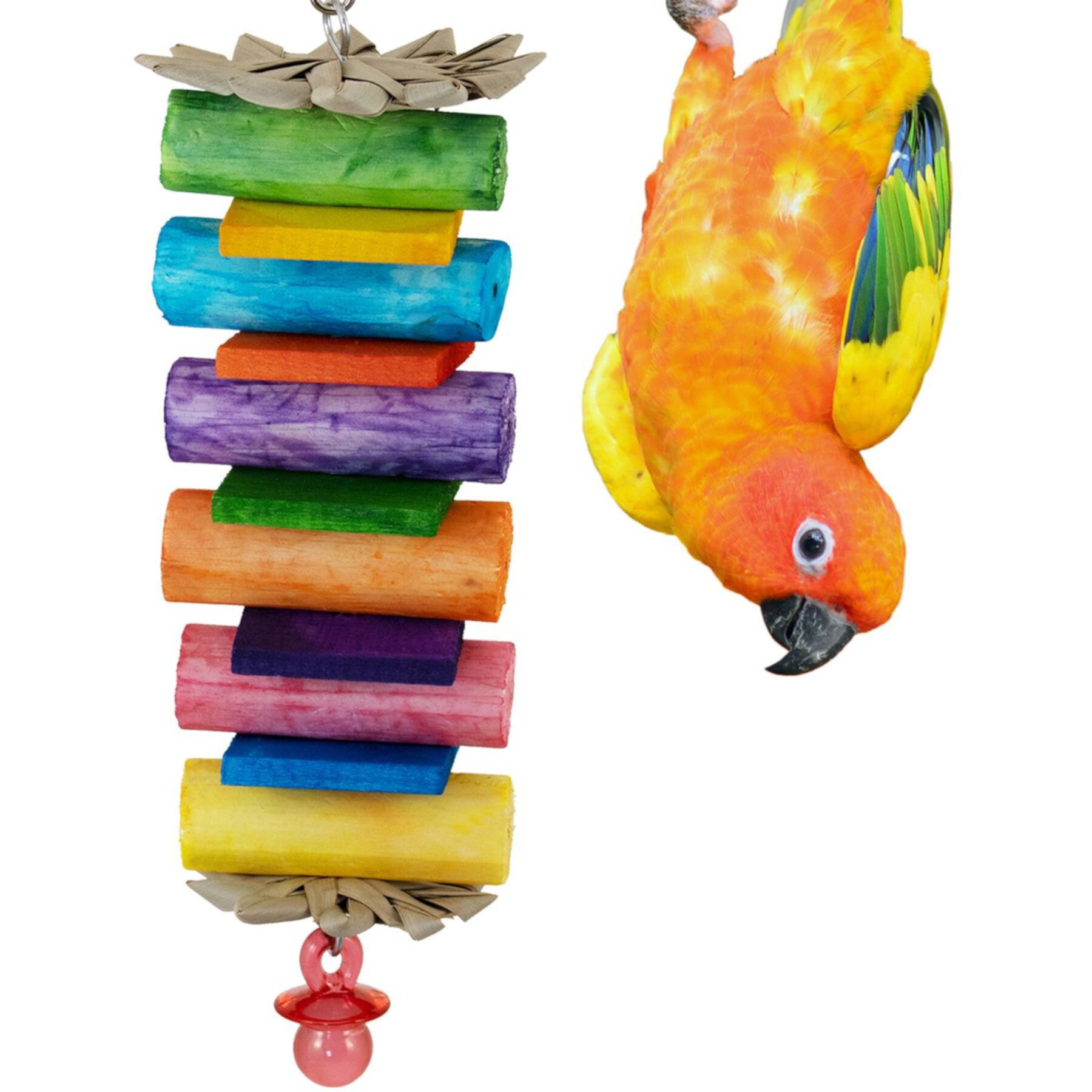 Super Bird Creations Sola Balsa Stack Bird Toy Super Bird Creations