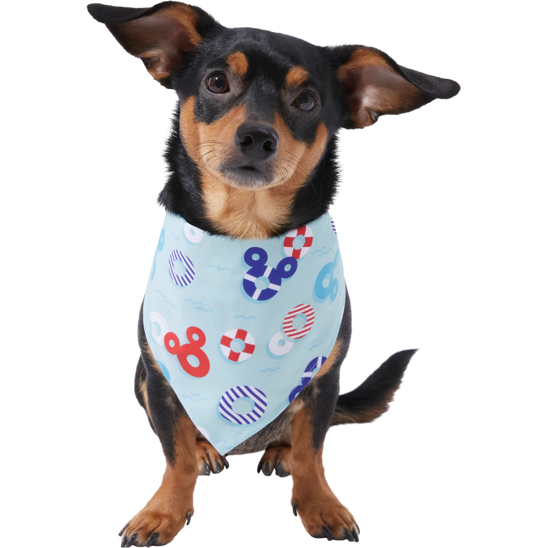 Disney Mickey Mouse Americana Nautical Dog & Cat Bandana Disney