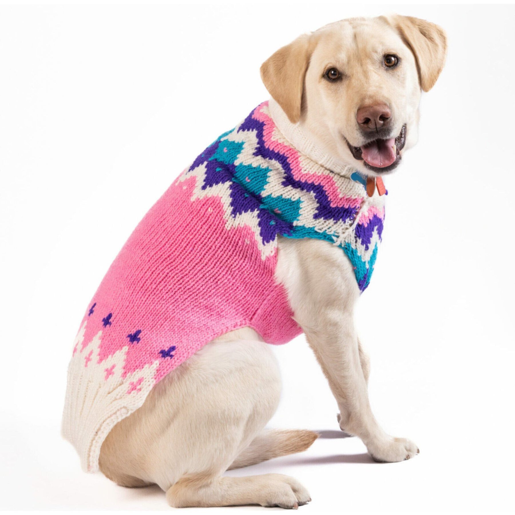 Chilly Dog Pink Ski Bum Dog & Cat Sweater Chilly Dog