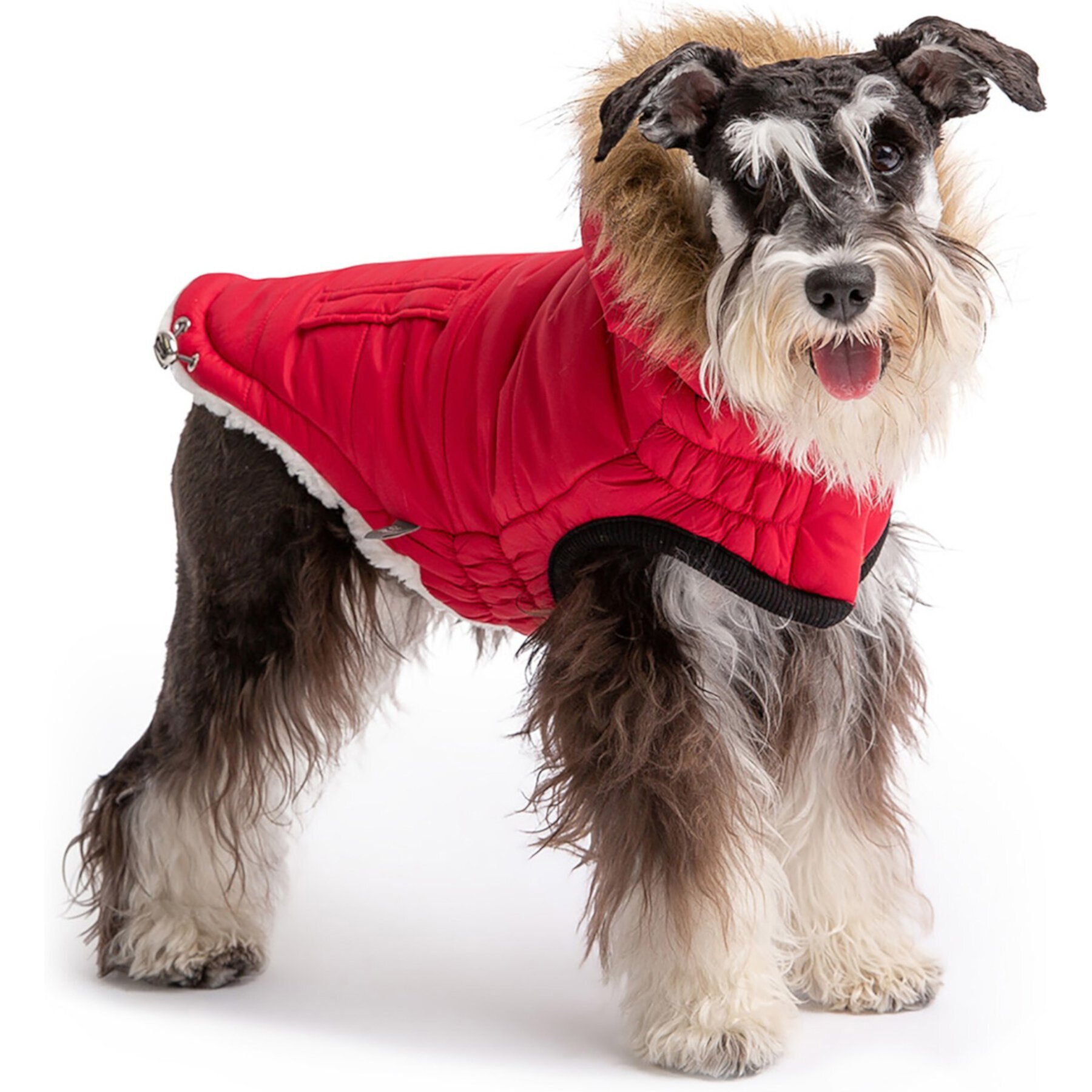 GF Pet Urban Parka Dog Coat, Red GF Pet