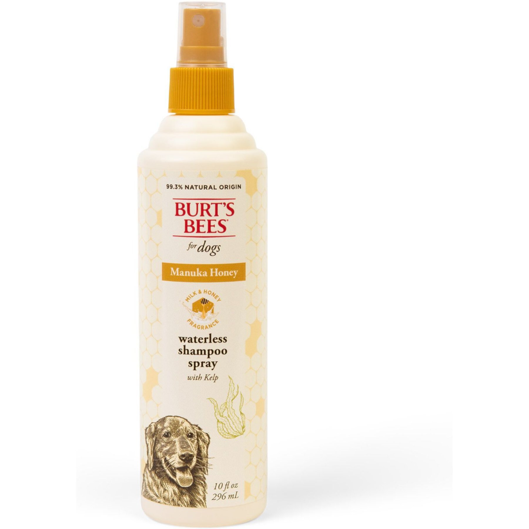 Burt's Bees Manuka Honey Waterless Kelp Dog Shampoo Spray Burt'S Bees