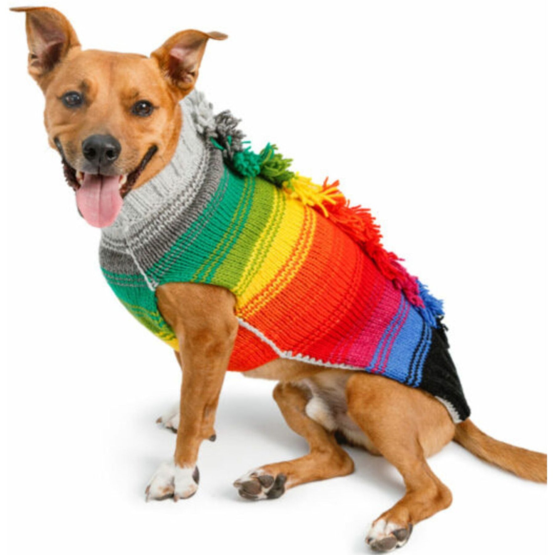 Chilly Dog Rainbow Mohawk Dog & Cat Sweater Chilly Dog