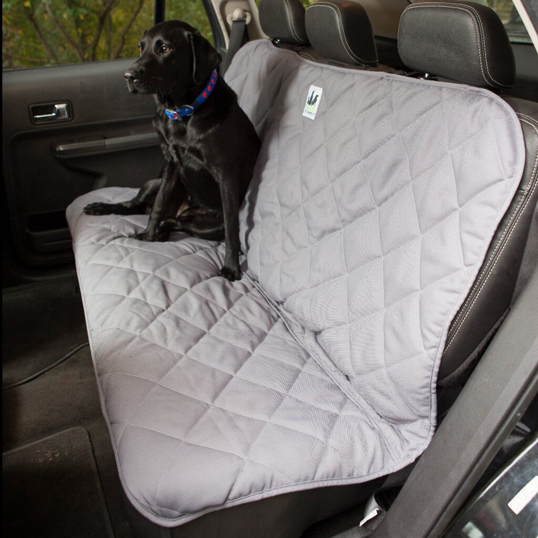 3 Dog Pet Supply Personalized Car Back Seat Protector 3 Dog Pet Supply