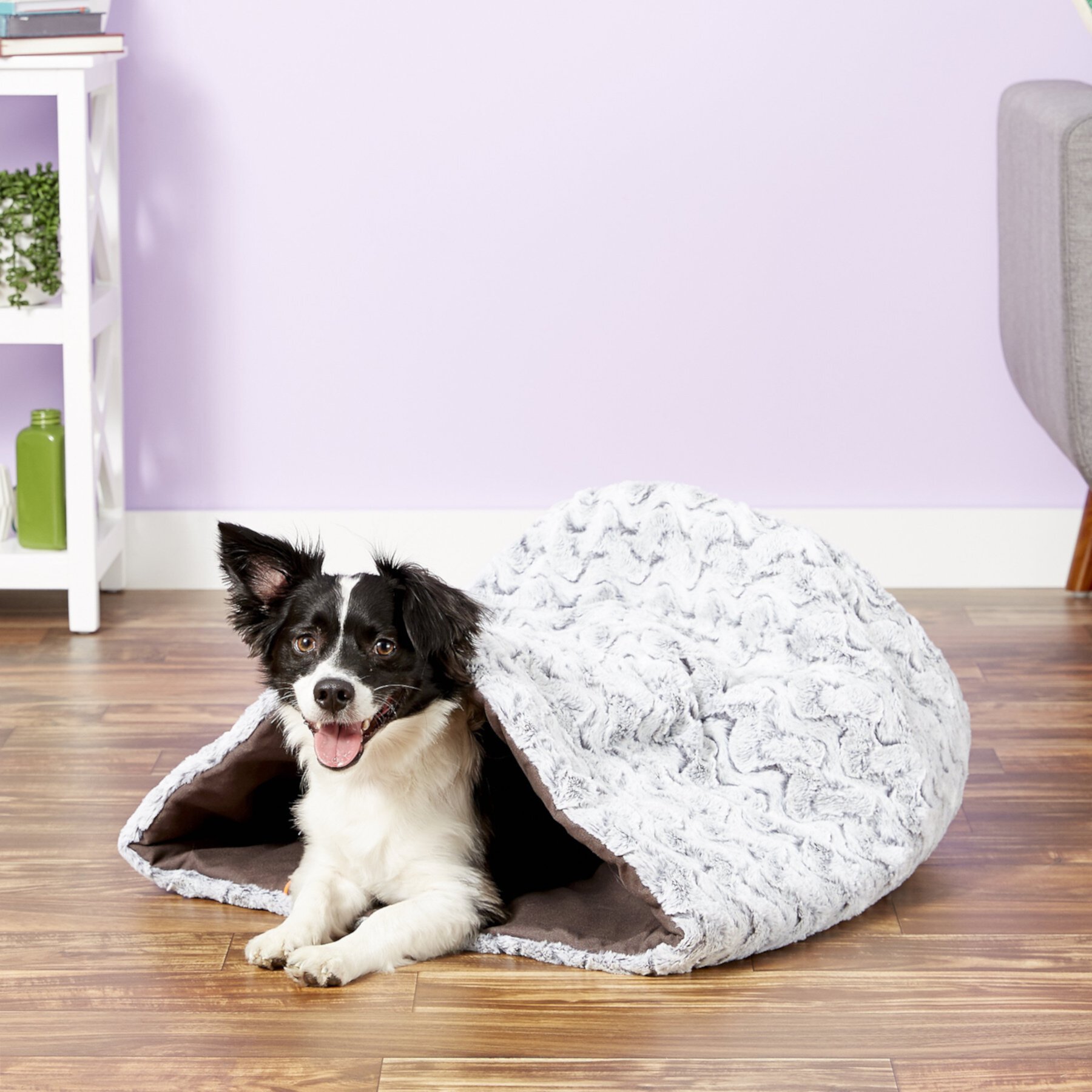 P.L.A.Y. Pet Lifestyle and You Snuggle Covered/Bolster Cat & Dog Bed P.L.A.Y. Pet Lifestyle and You