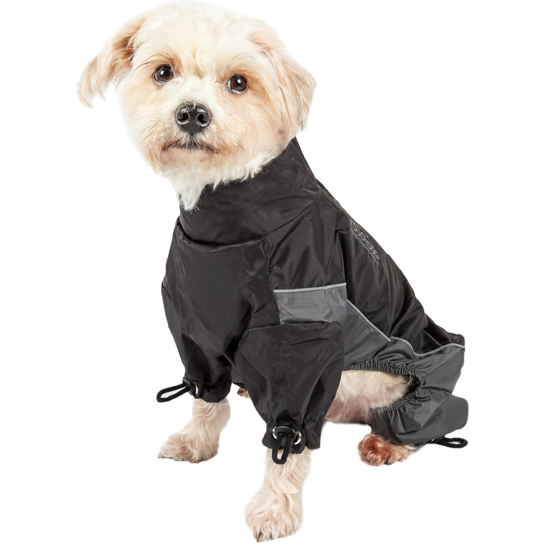 Touchdog Quantum-Ice Full-Bodied Reflective Dog Jacket with Blackshark Technology Touchdog