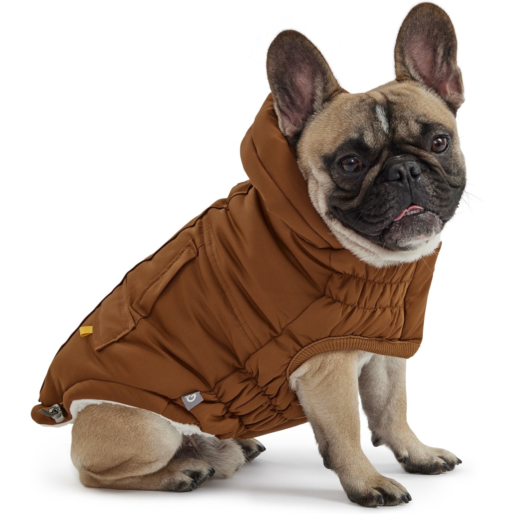 GF Pet Arctic Parka Dog Coat, Wood GF Pet