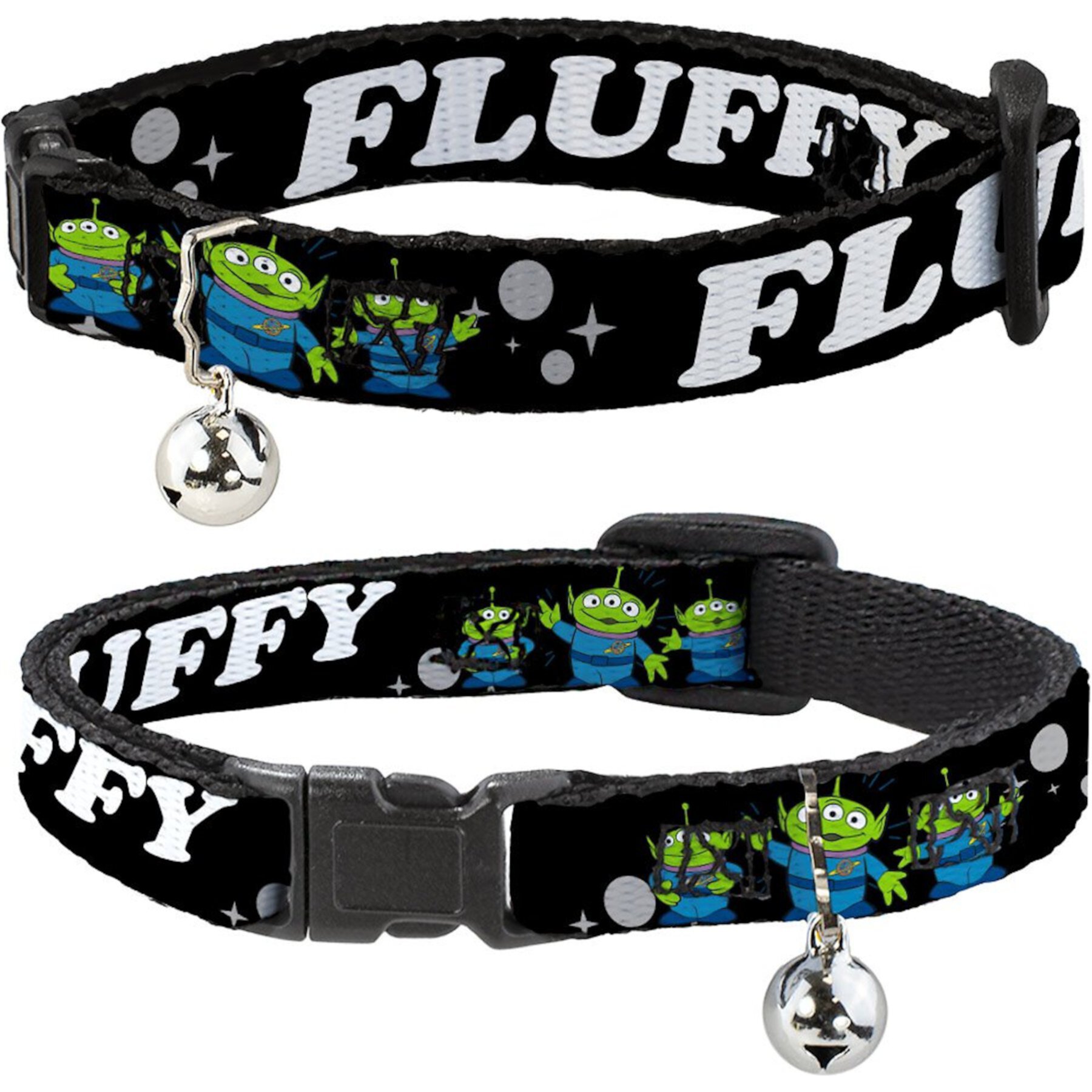 Buckle-Down Disney Toy Story 3 Aliens OOOOOHHH Personalized Breakaway Cat Collar with Bell Buckle-Down