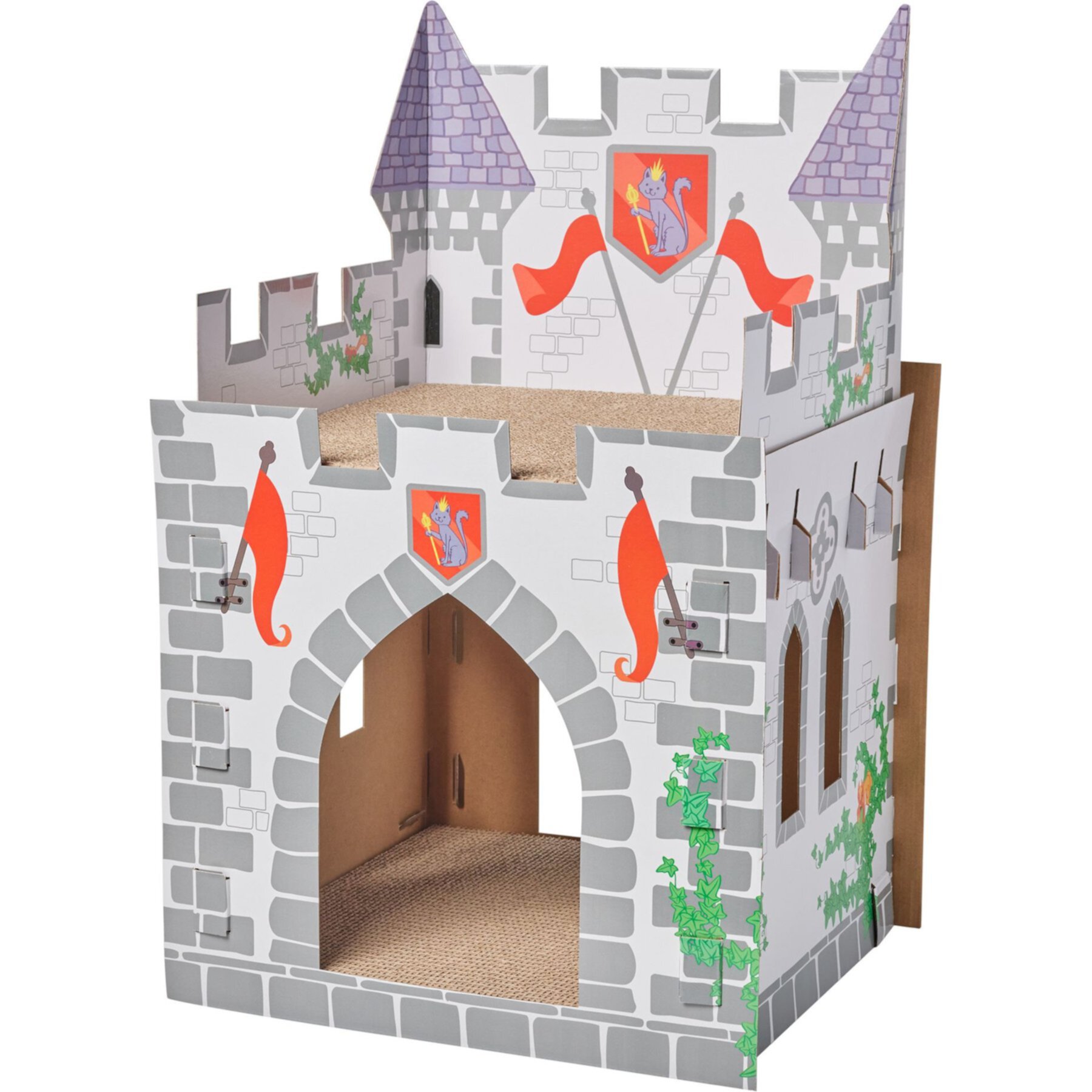 Frisco Castle Cardboard Cat House, 2-Story Frisco