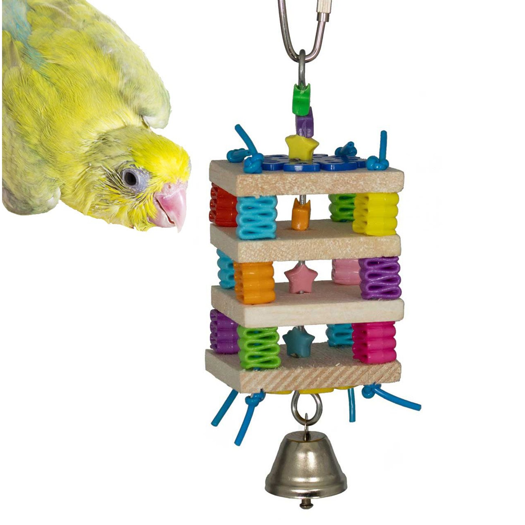 Super Bird Creations Balsa Stack Bird Toy Super Bird Creations