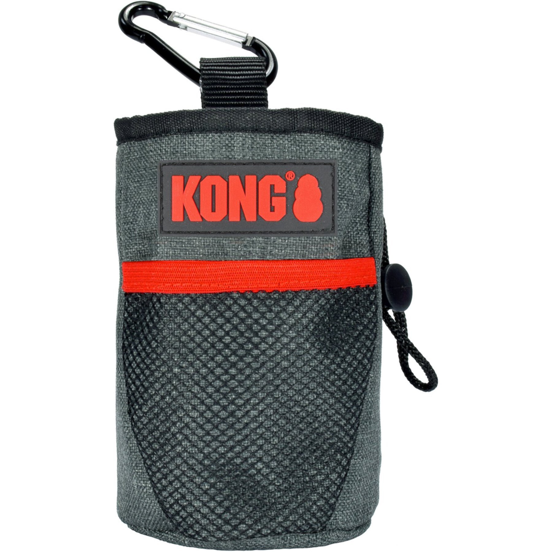 KONG Dog Treat Bag, Red & Black, Small Kong