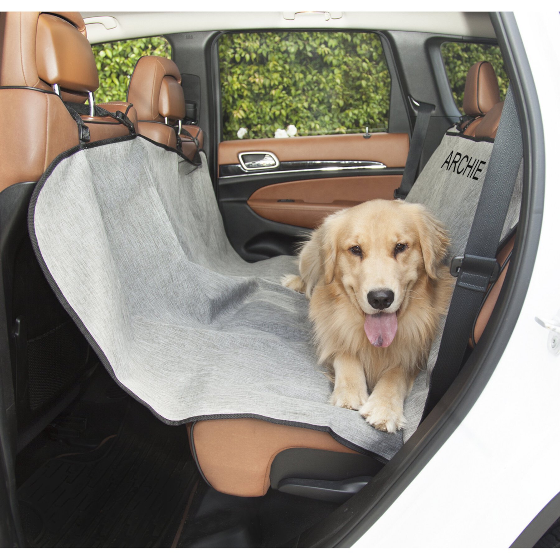 Majestic Pet Personalized Hammock Back Seat Cover Majestic Pet