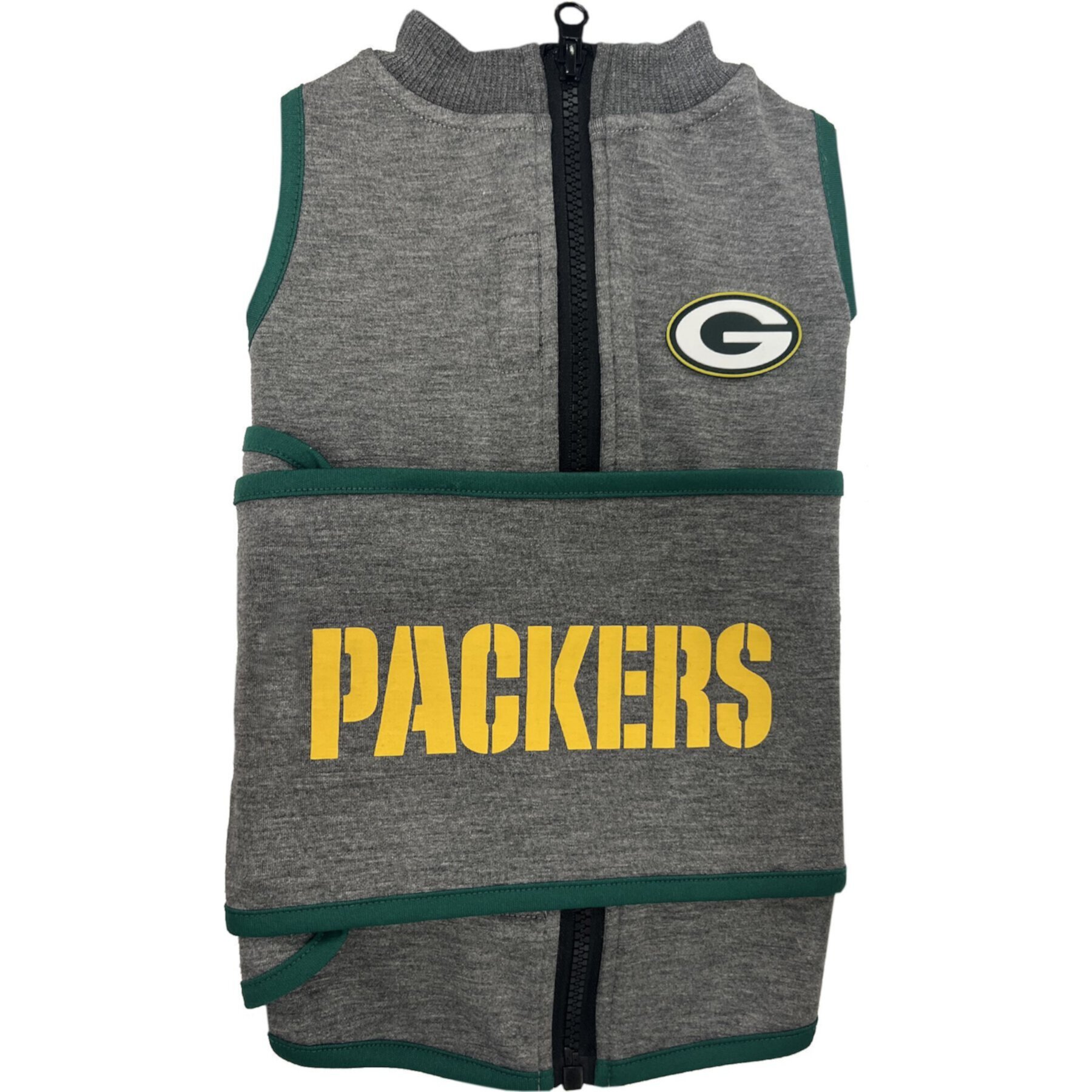 Pets First NFL Green Bay Packers Dog & Cat Soothing Solution Vest Pets First