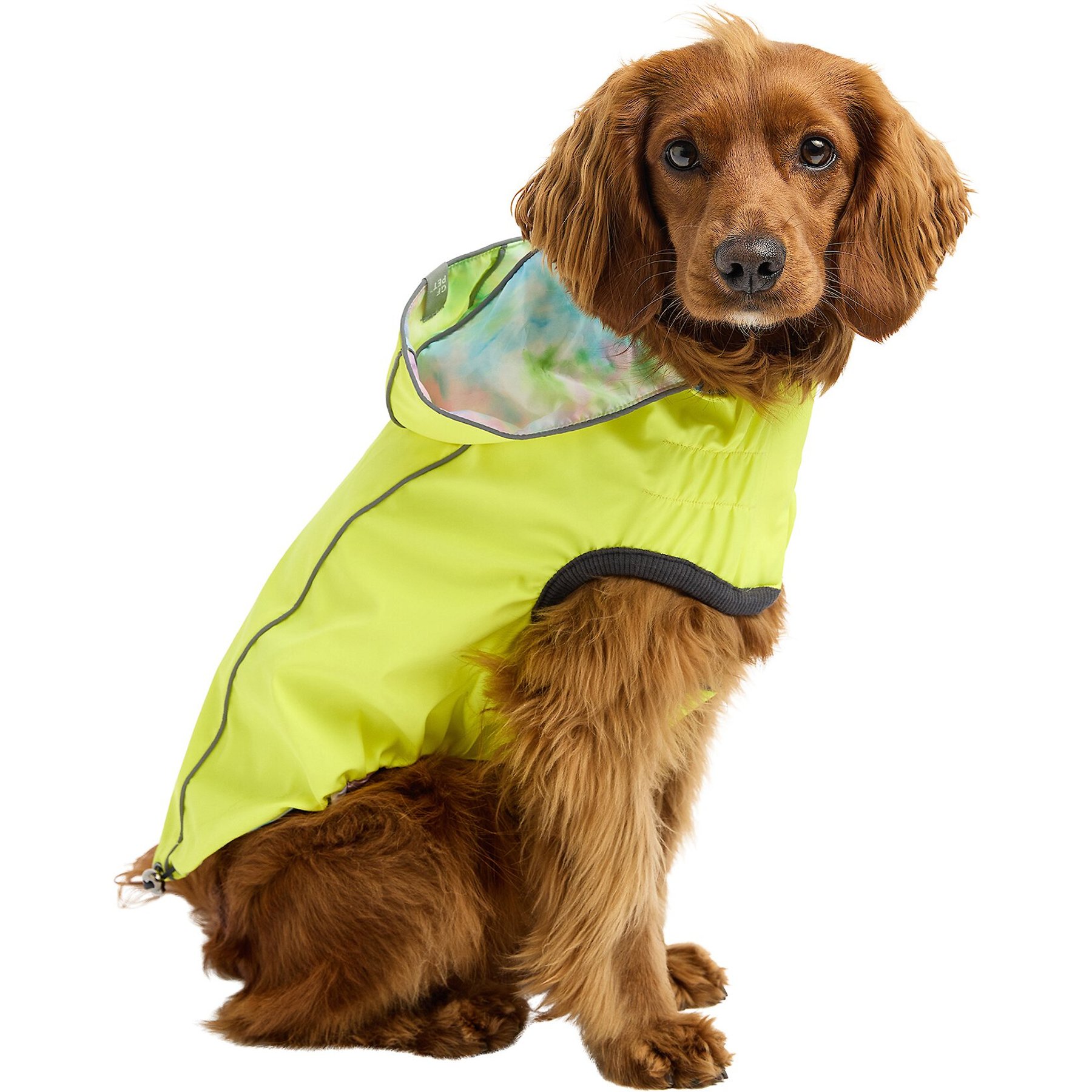 GF Pet Neon Reversible Dog Raincoat GF Pet