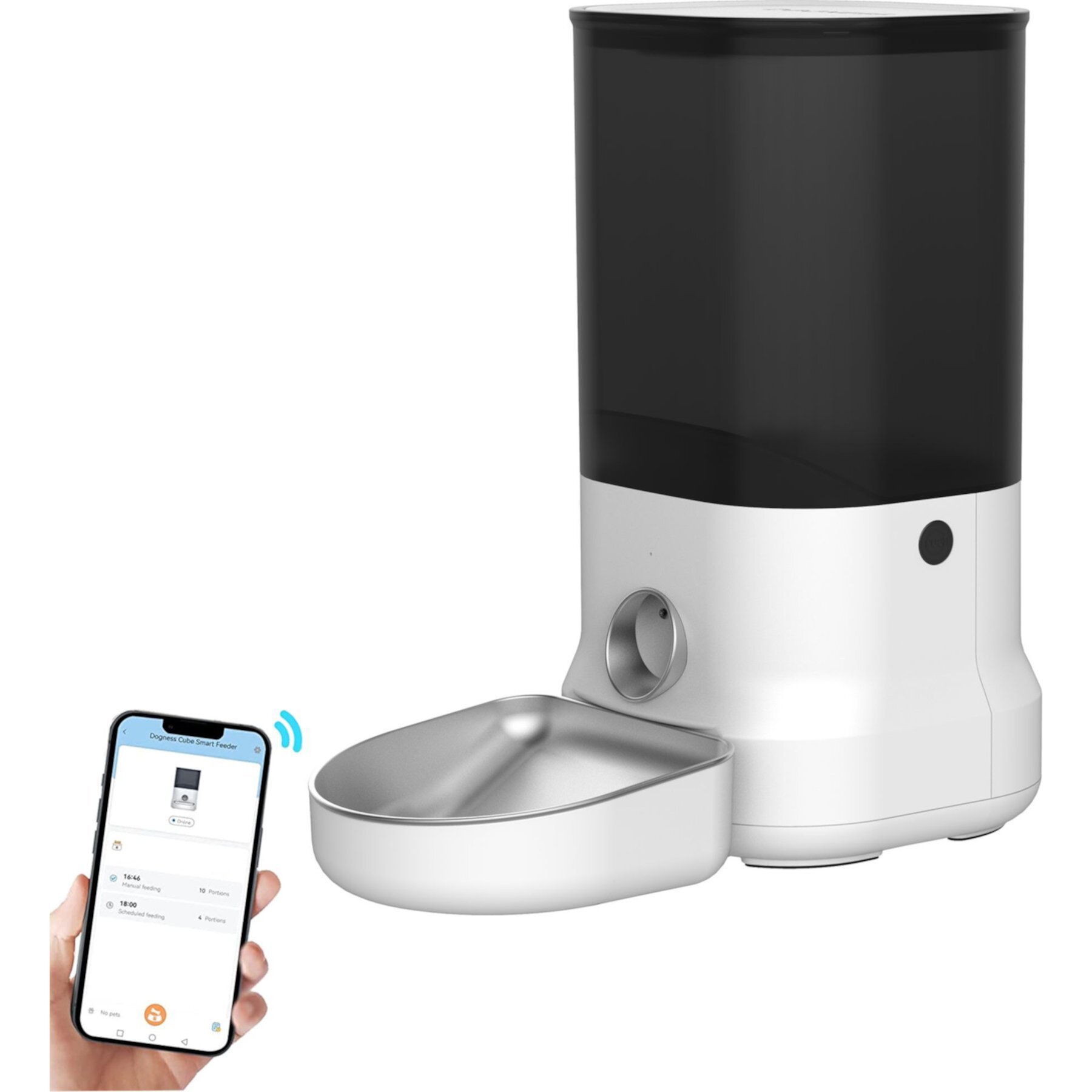 DOGNESS Cube App Dog & Cat Feeder, Large Dogness