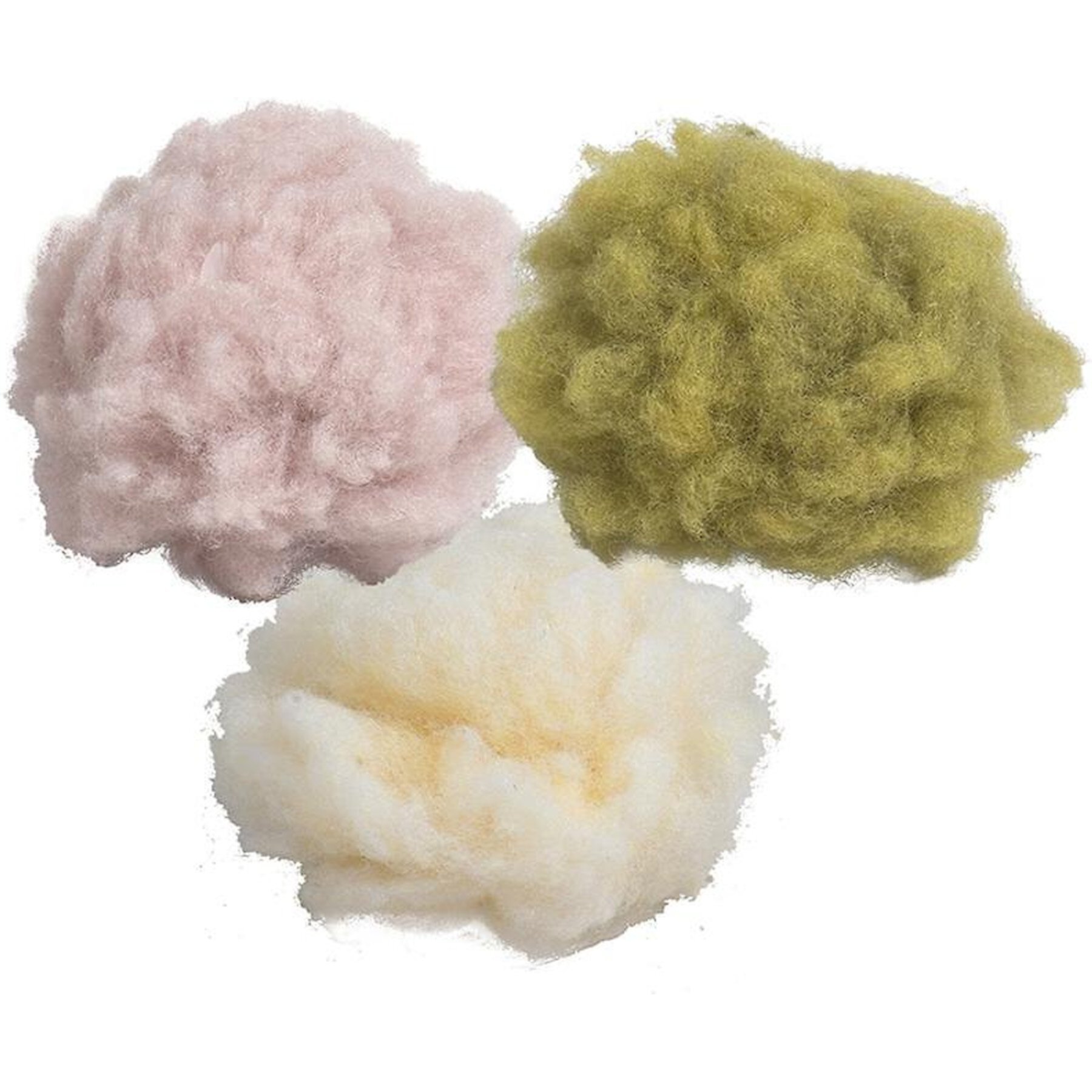 HuggleHounds HuggleFleece Ball Cat Toys, 3-pack HuggleHounds