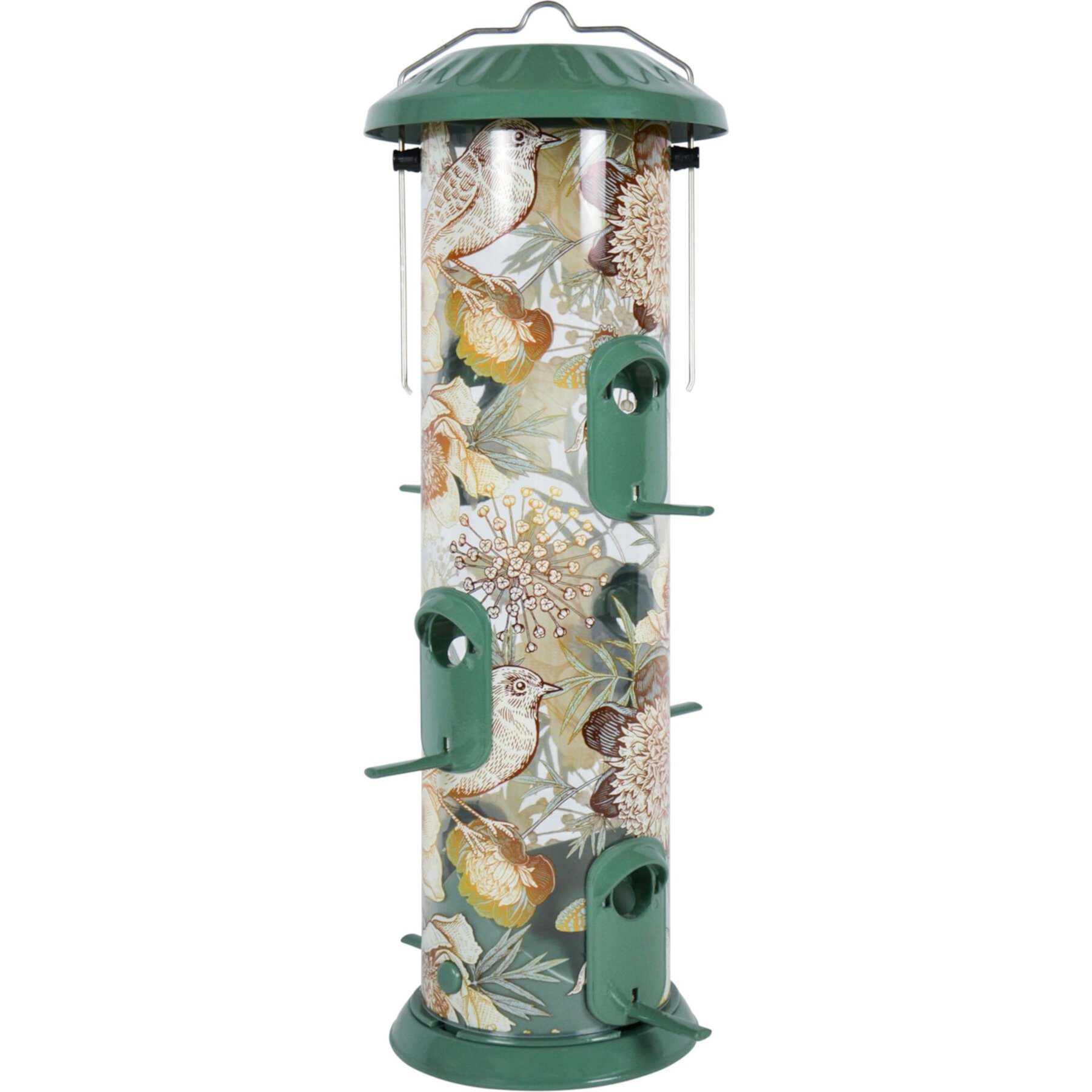 Natures Way Bird Products Vintage Deluxe Easy Clean Bird Feeder, Green, 2.8-qt Natures Way Bird Products