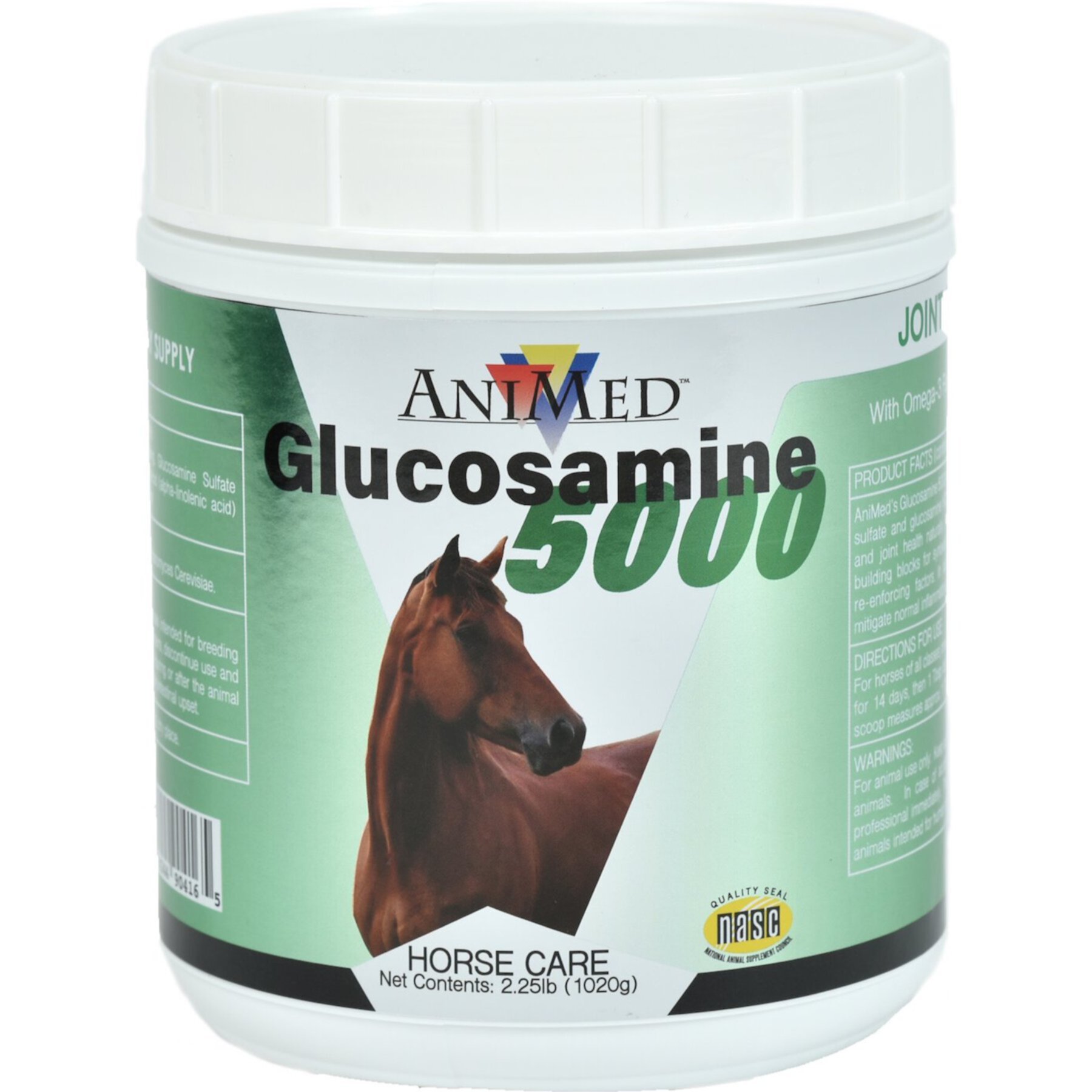 AniMed Glucosamine 5000 Joint Support Powder Horse Supplement Animed