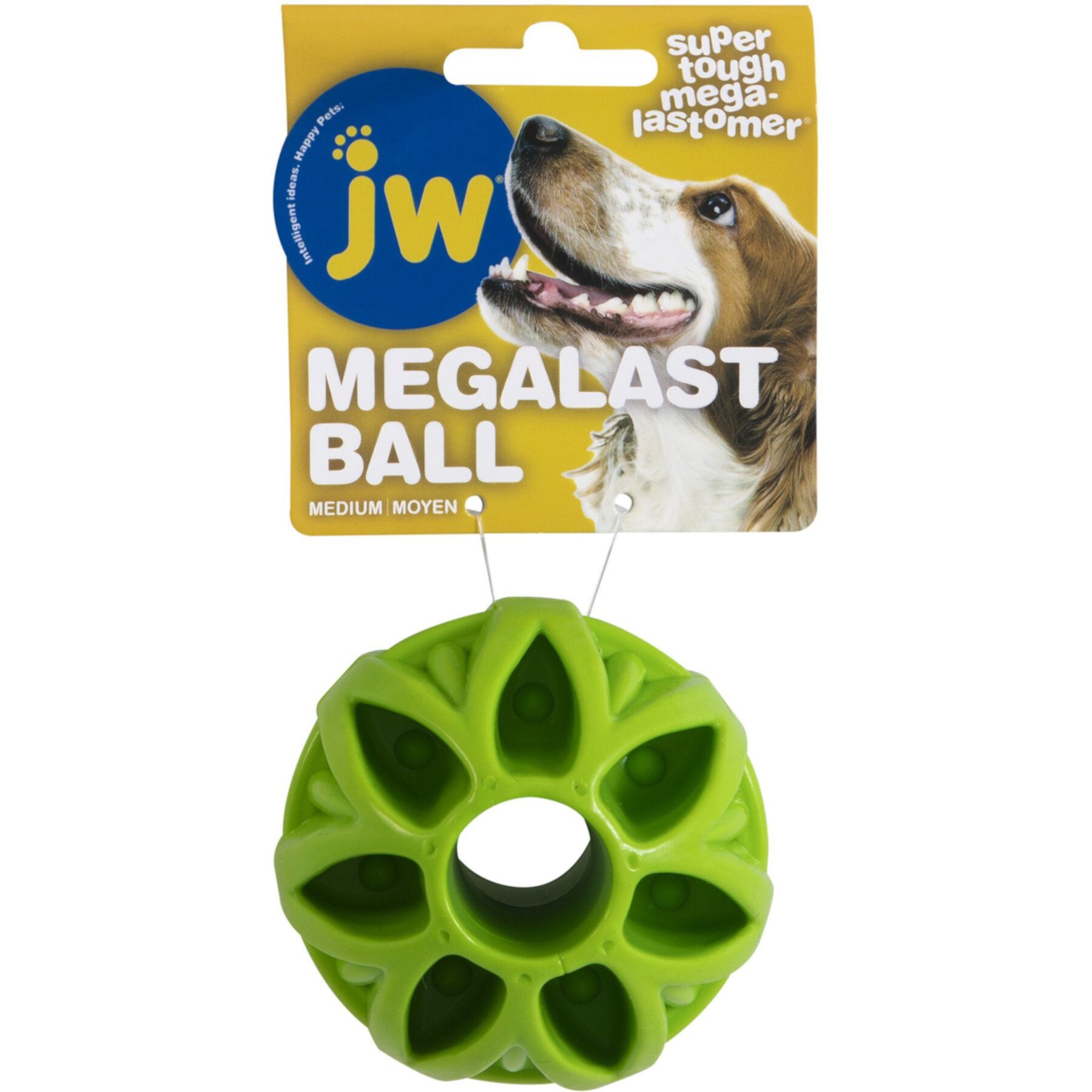 JW Pet Megalast Ball Dog Toy, Color Varies JW Pet