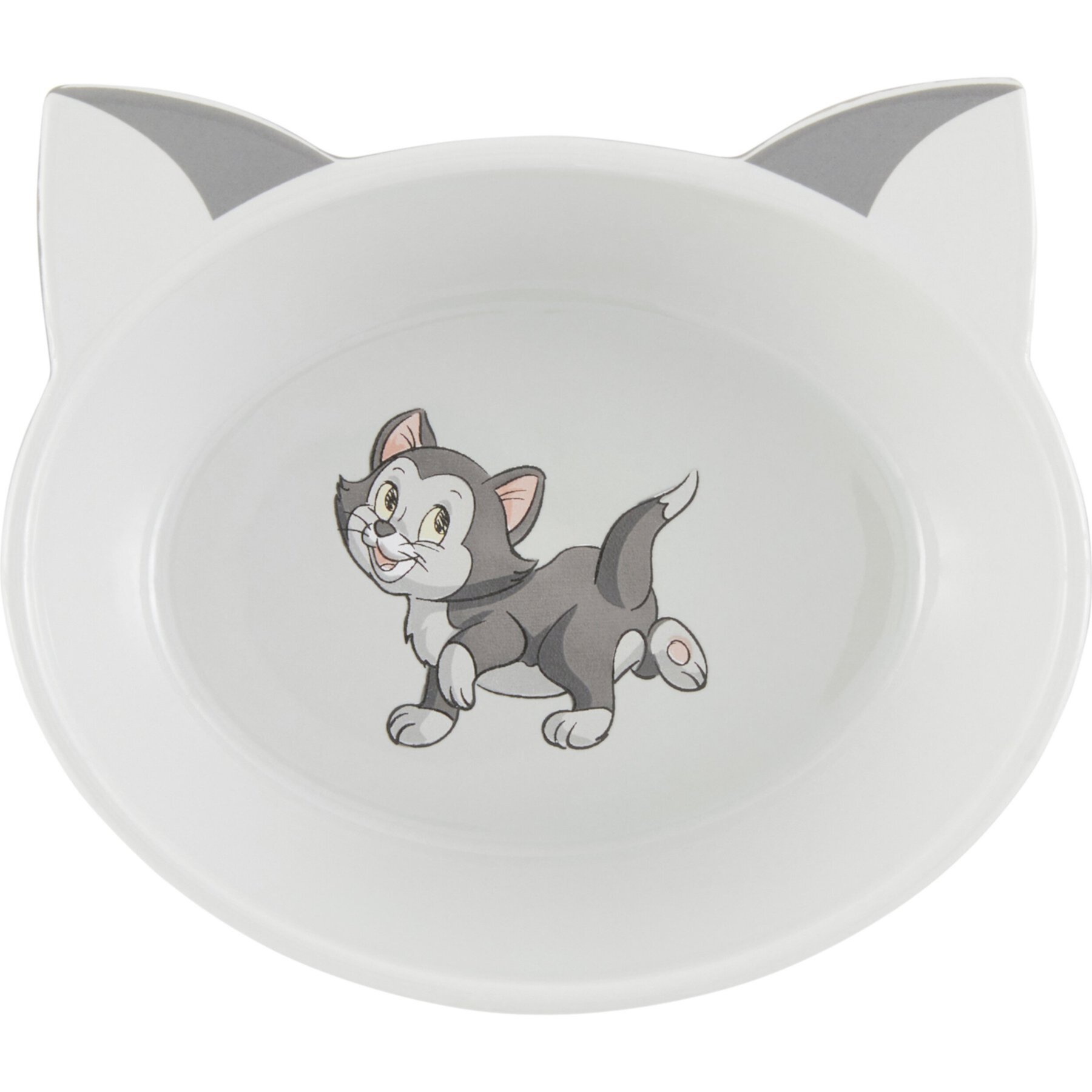 Disney Figaro No-Skid Ceramic Cat Bowl Disney